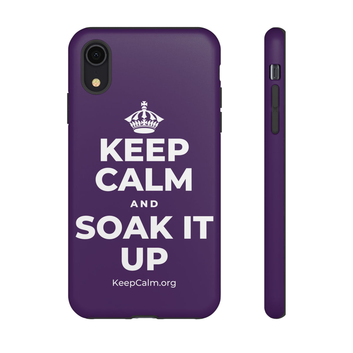 KEEP CALM AND SOAK IT UP Phone Case