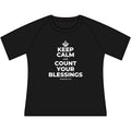 KEEP CALM AND COUNT YOUR BLESSINGS Women's Raglan Tee
