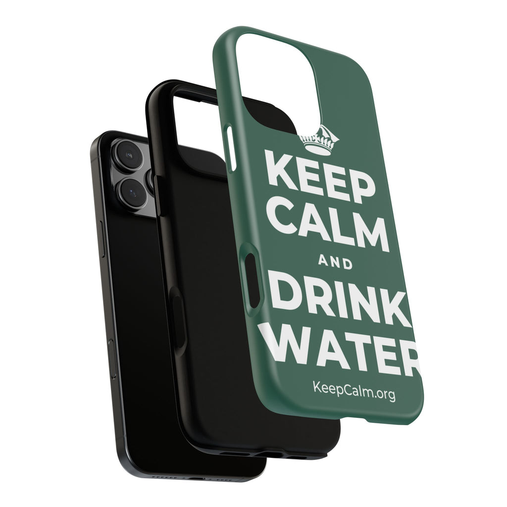 KEEP CALM AND DRINK WATER Phone Case