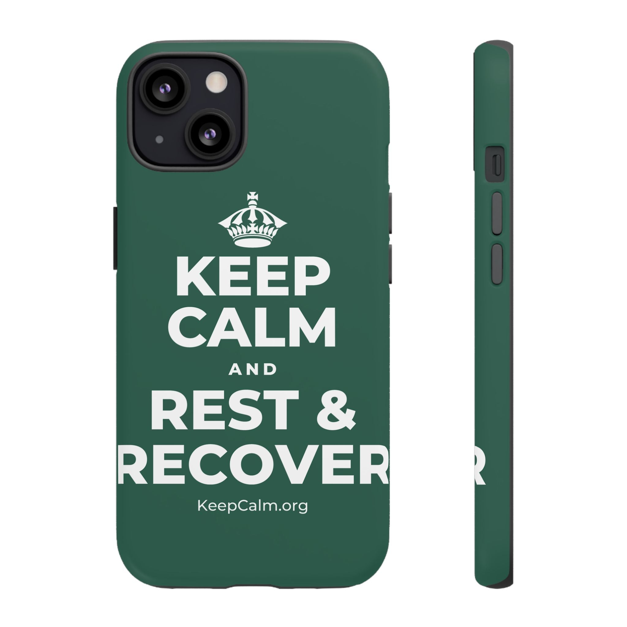 KEEP CALM AND REST & RECOVER Phone Case