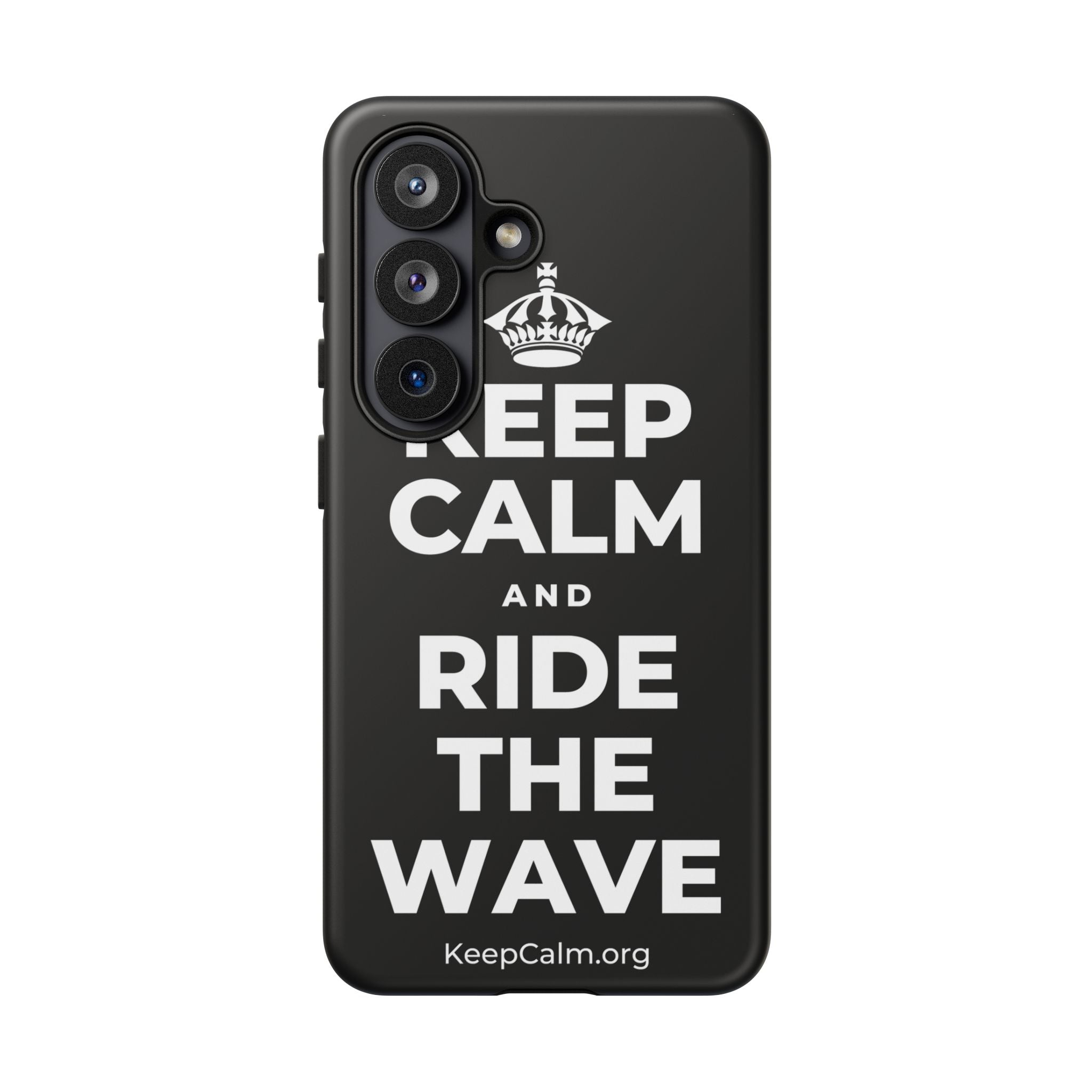 KEEP CALM AND RIDE THE WAVE Phone Case
