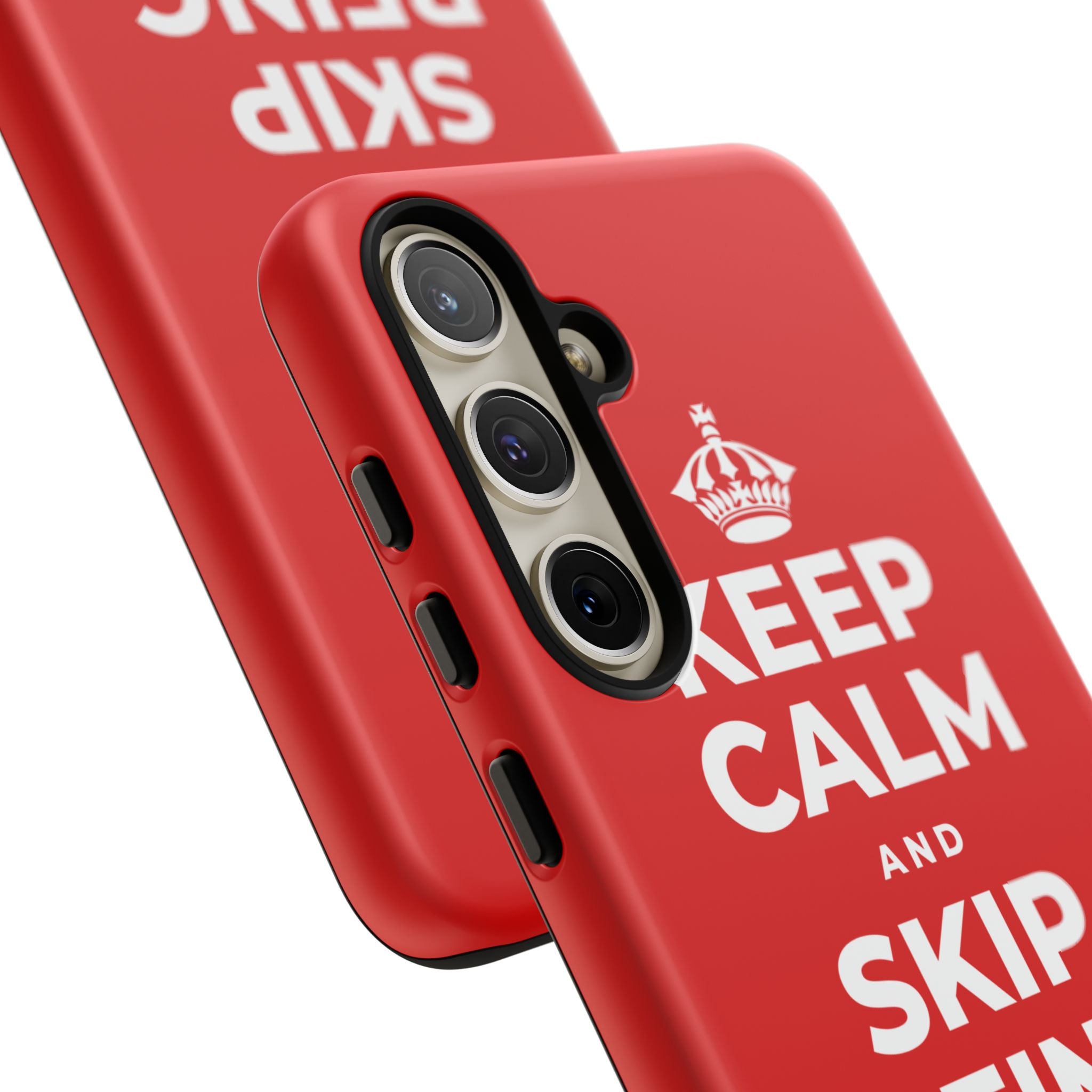 KEEP CALM AND SKIP BEING OKAY TODAY Phone Case