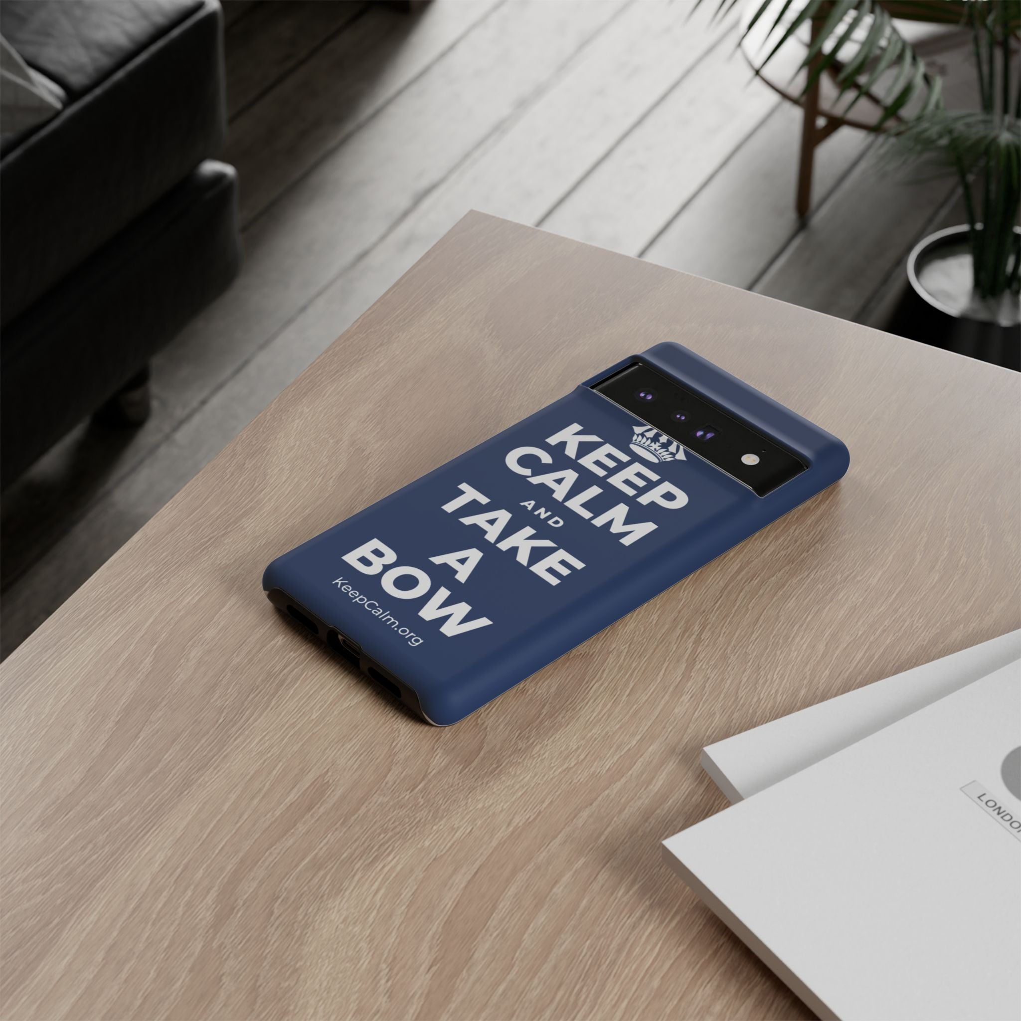 KEEP CALM AND TAKE A BOW Phone Case