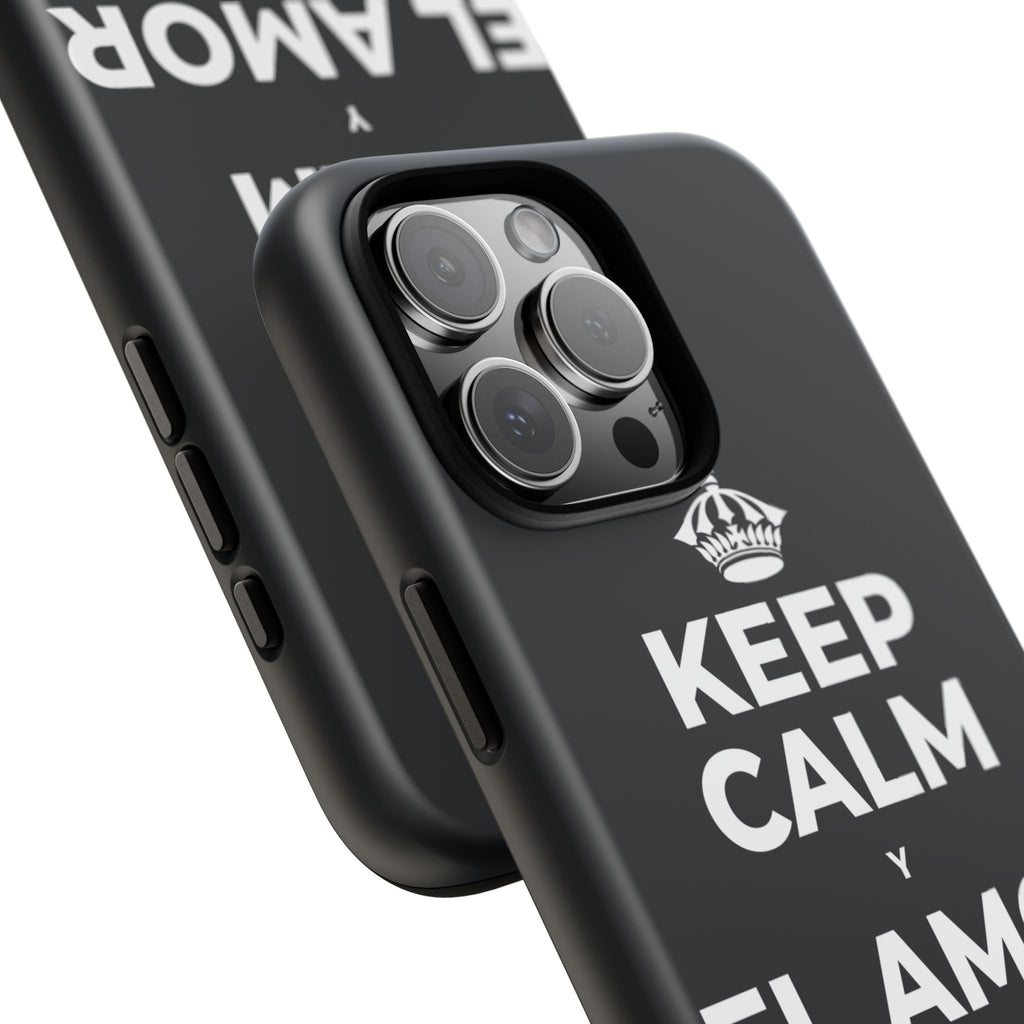 KEEP CALM Y EL AMOR PROPIO CUENTA Phone Case (Dark)