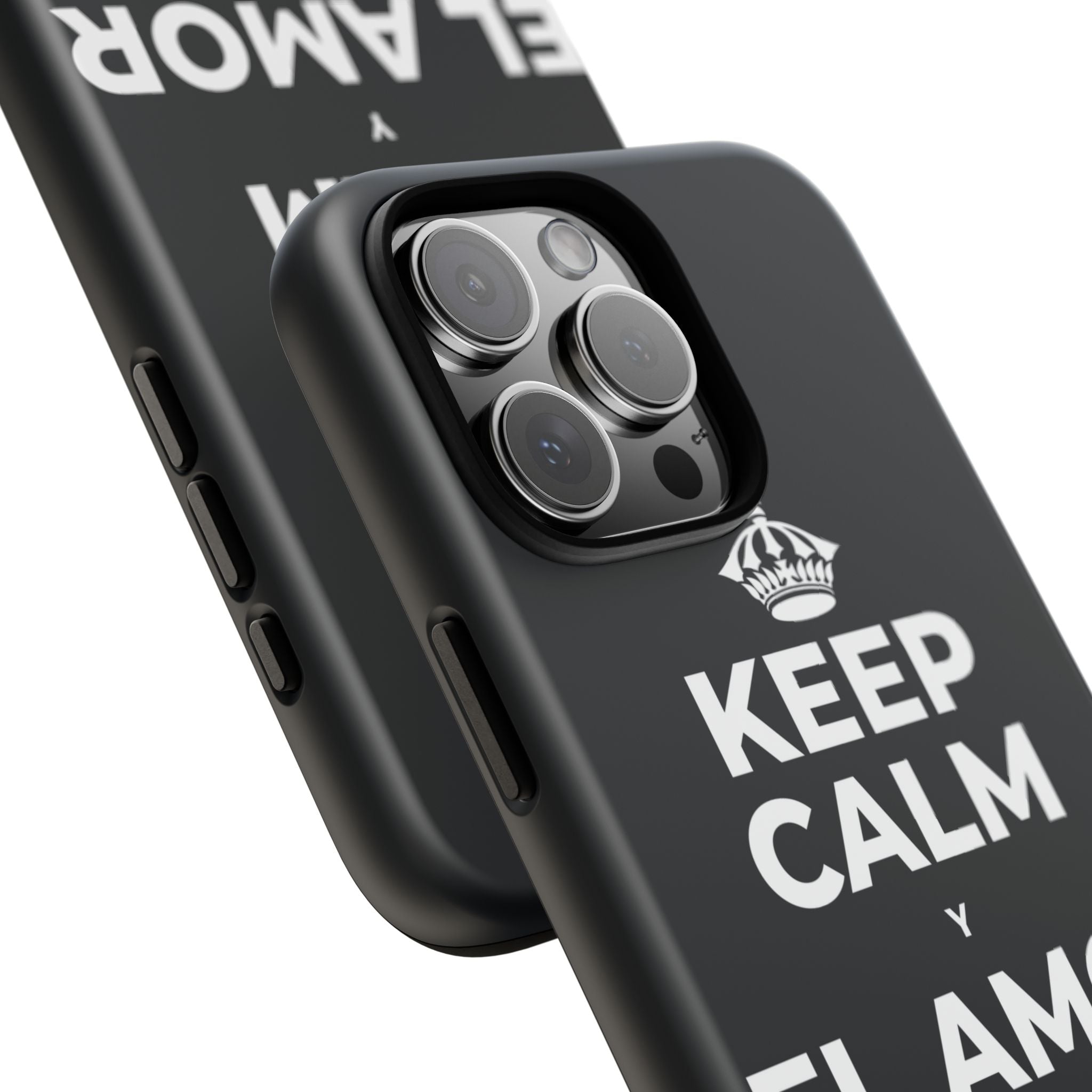 KEEP CALM Y EL AMOR PROPIO CUENTA Phone Case (Dark)