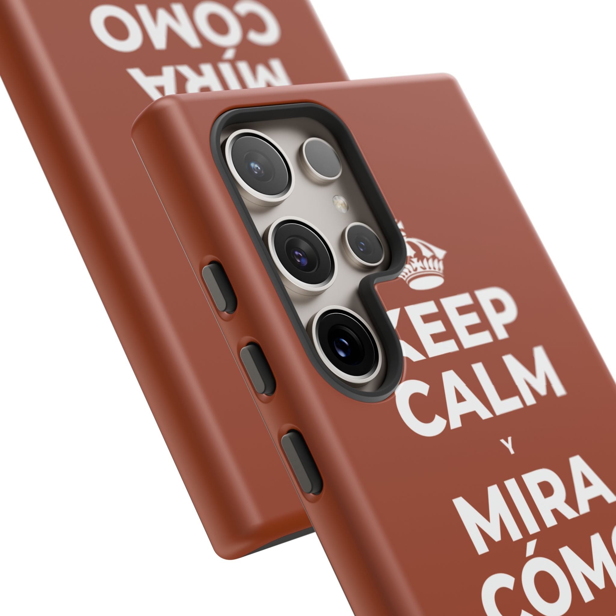 KEEP CALM Y MIRA CÓMO CAMBIAN LAS HOJAS Phone Case