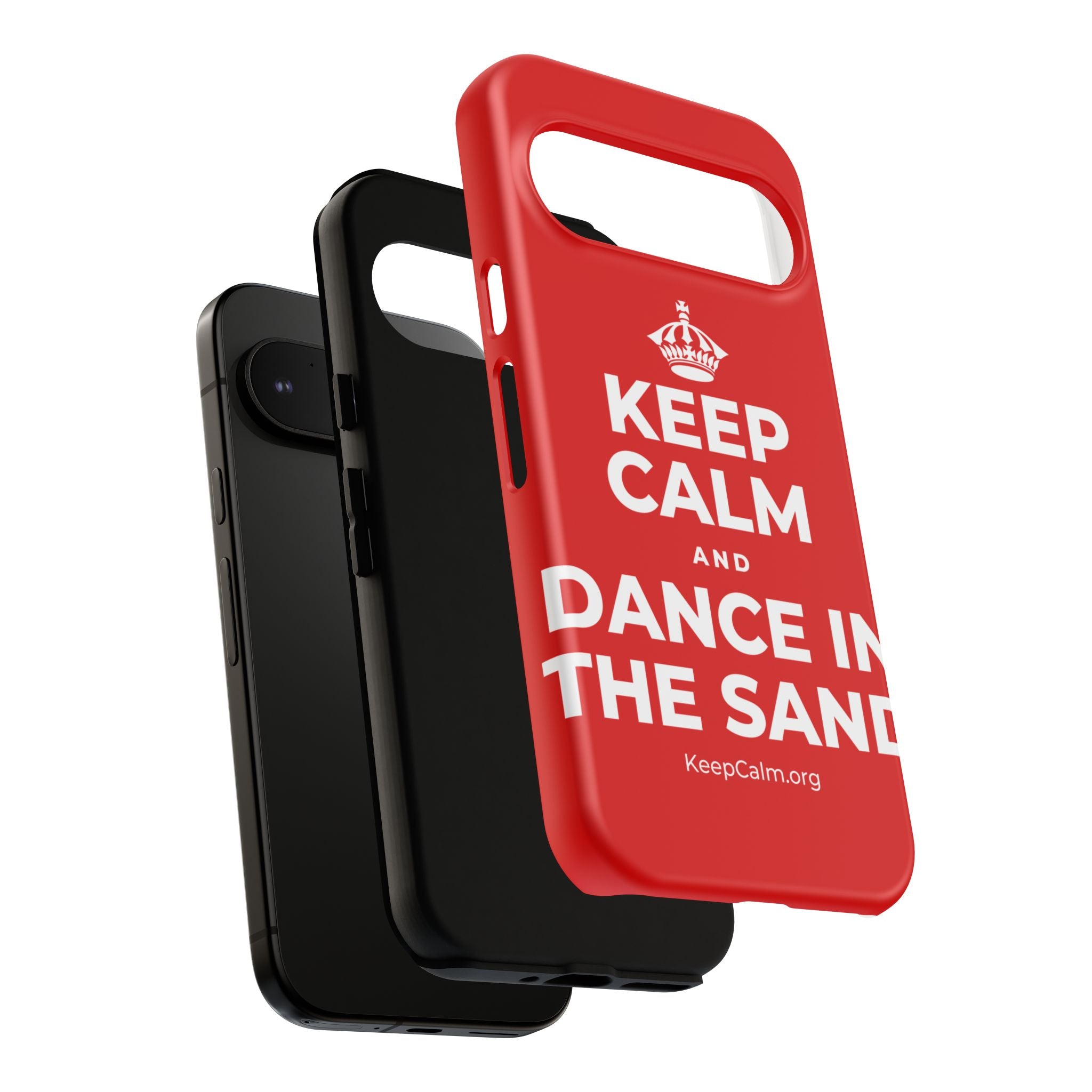KEEP CALM AND DANCE IN THE SAND Phone Case