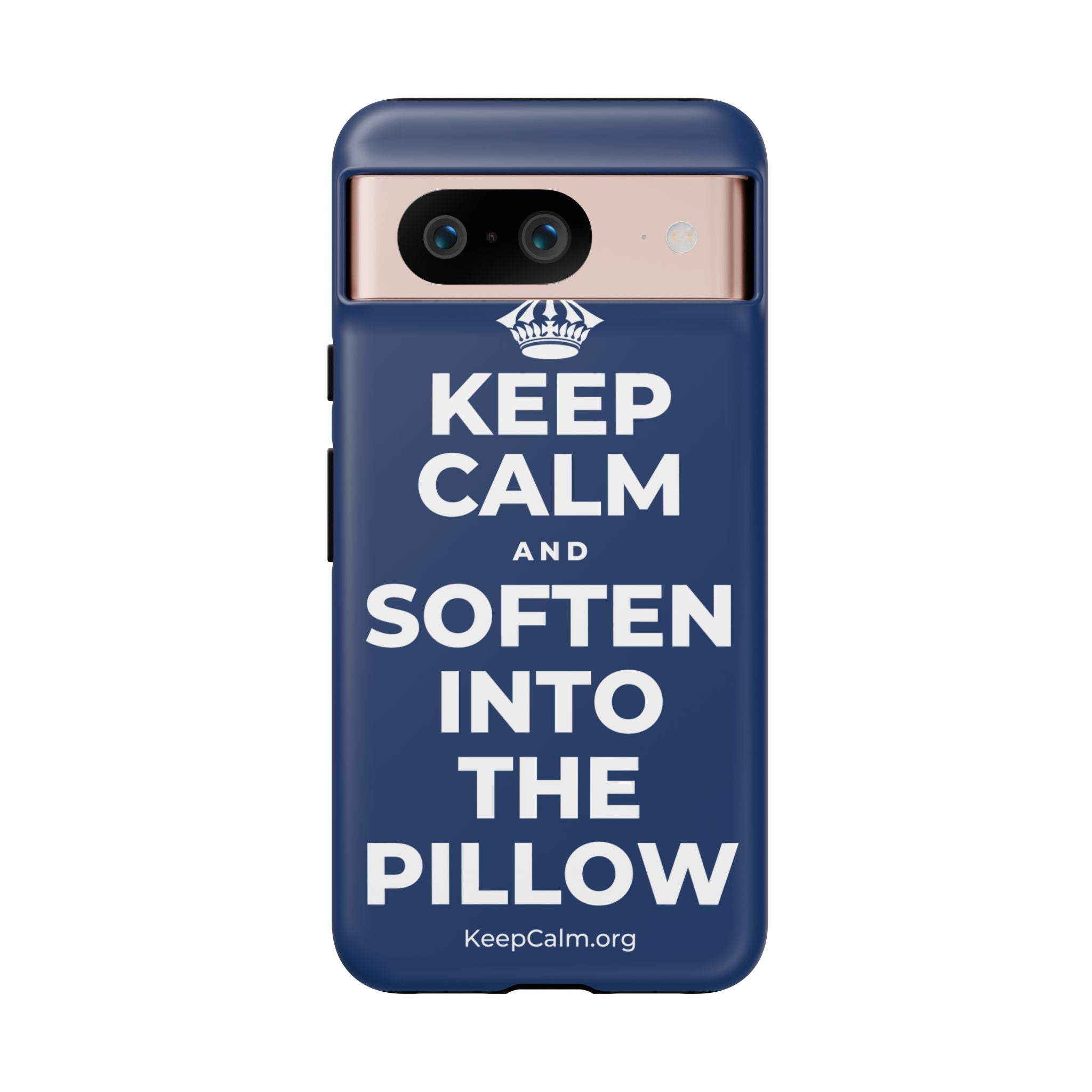KEEP CALM AND SOFTEN INTO THE PILLOW Phone Case