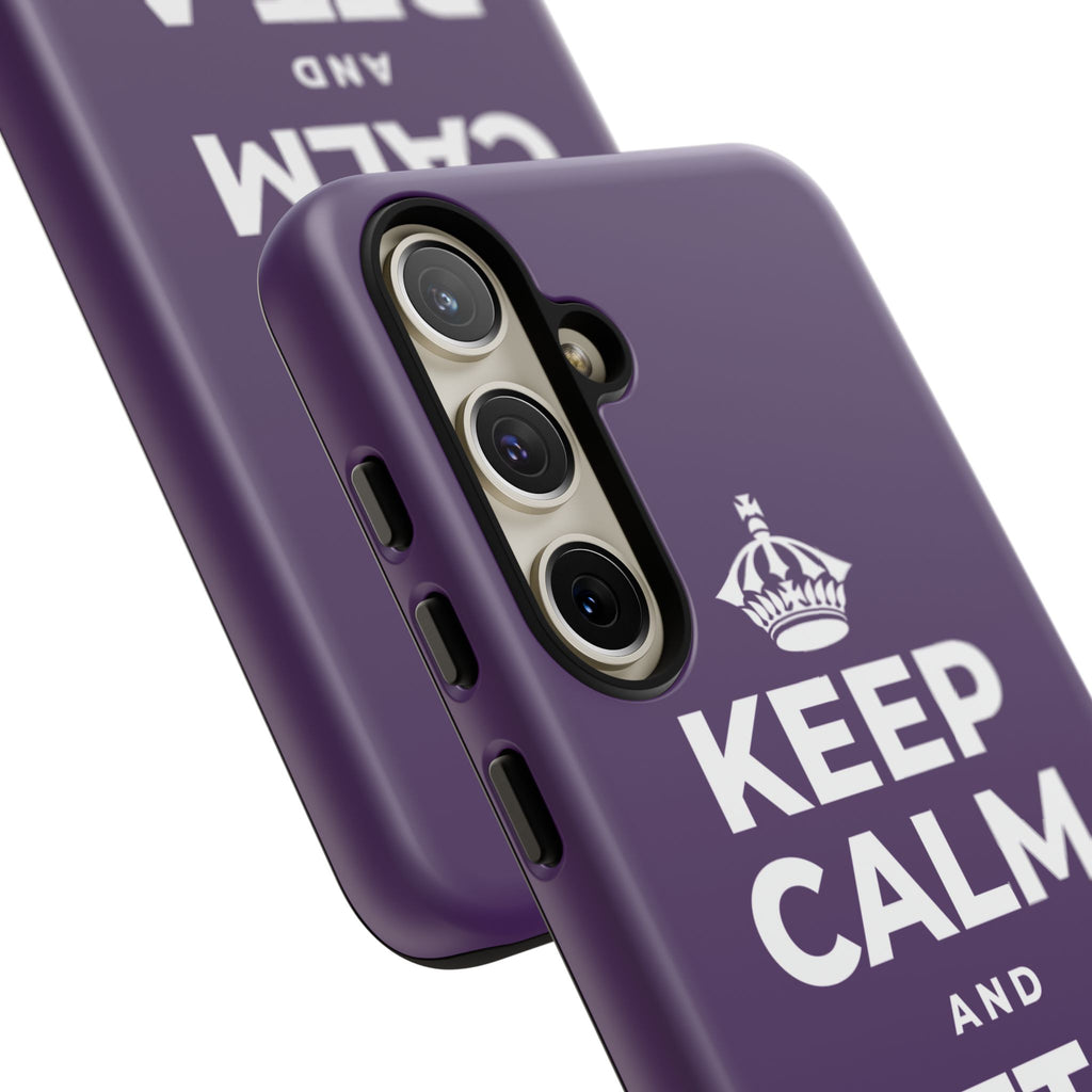 KEEP CALM AND PET A GOAT Phone Case