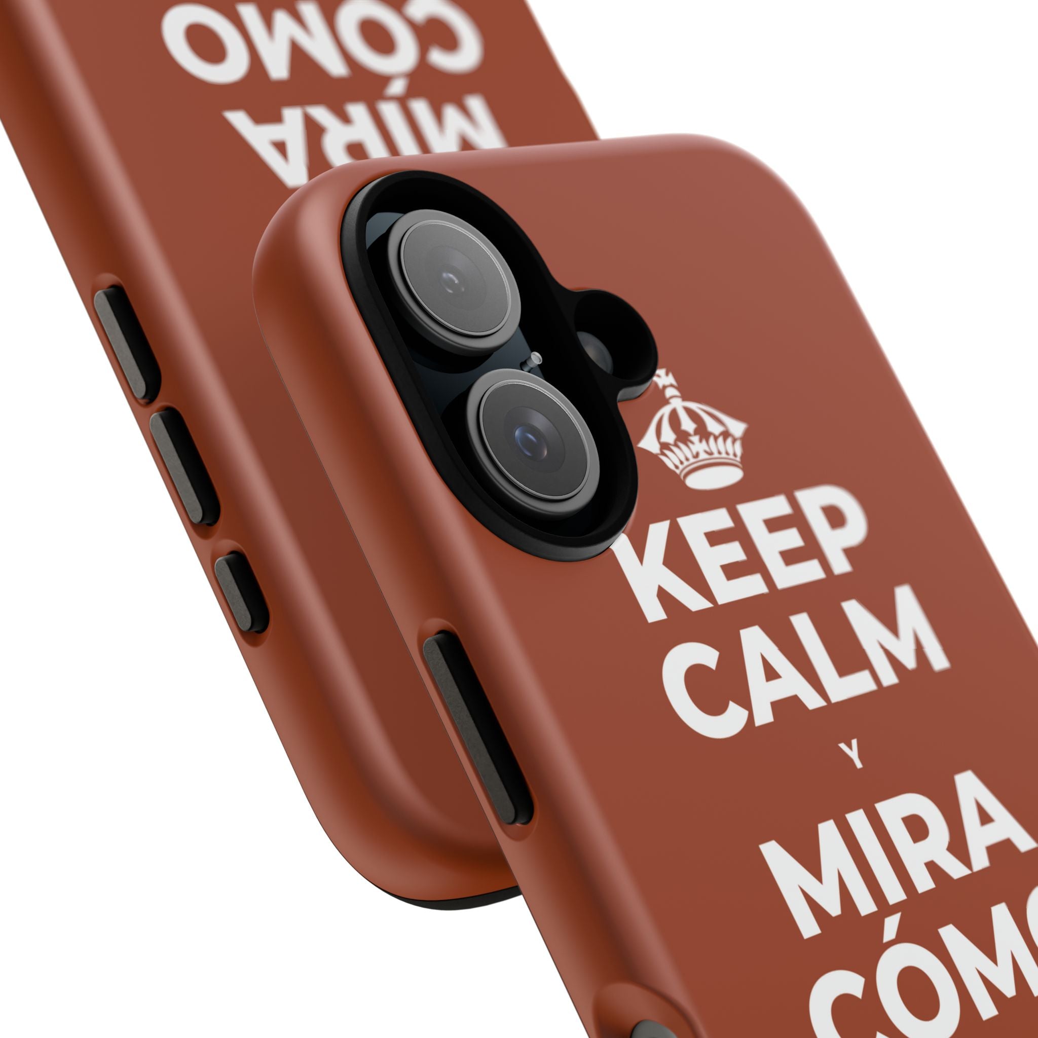 KEEP CALM Y MIRA CÓMO CAMBIAN LAS HOJAS Phone Case
