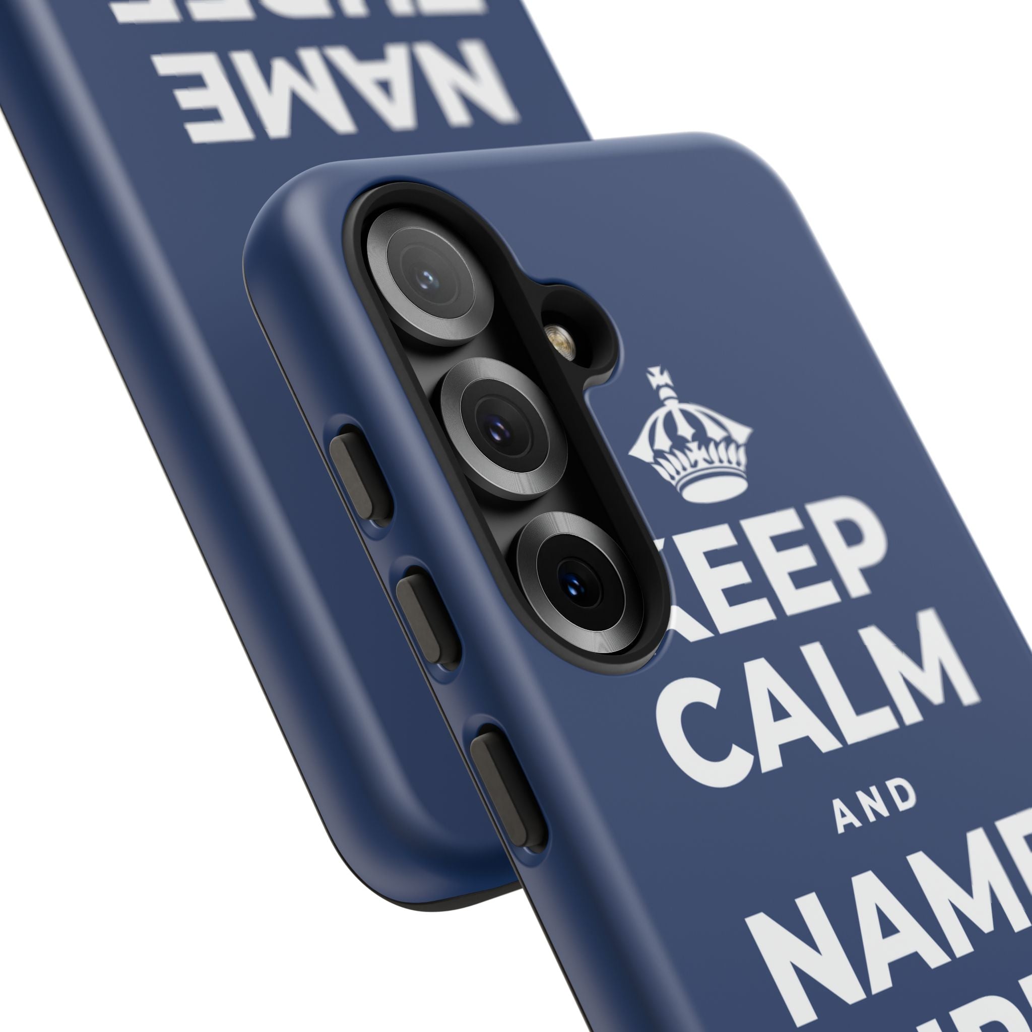 KEEP CALM AND NAME THREE GOOD THINGS Phone Case