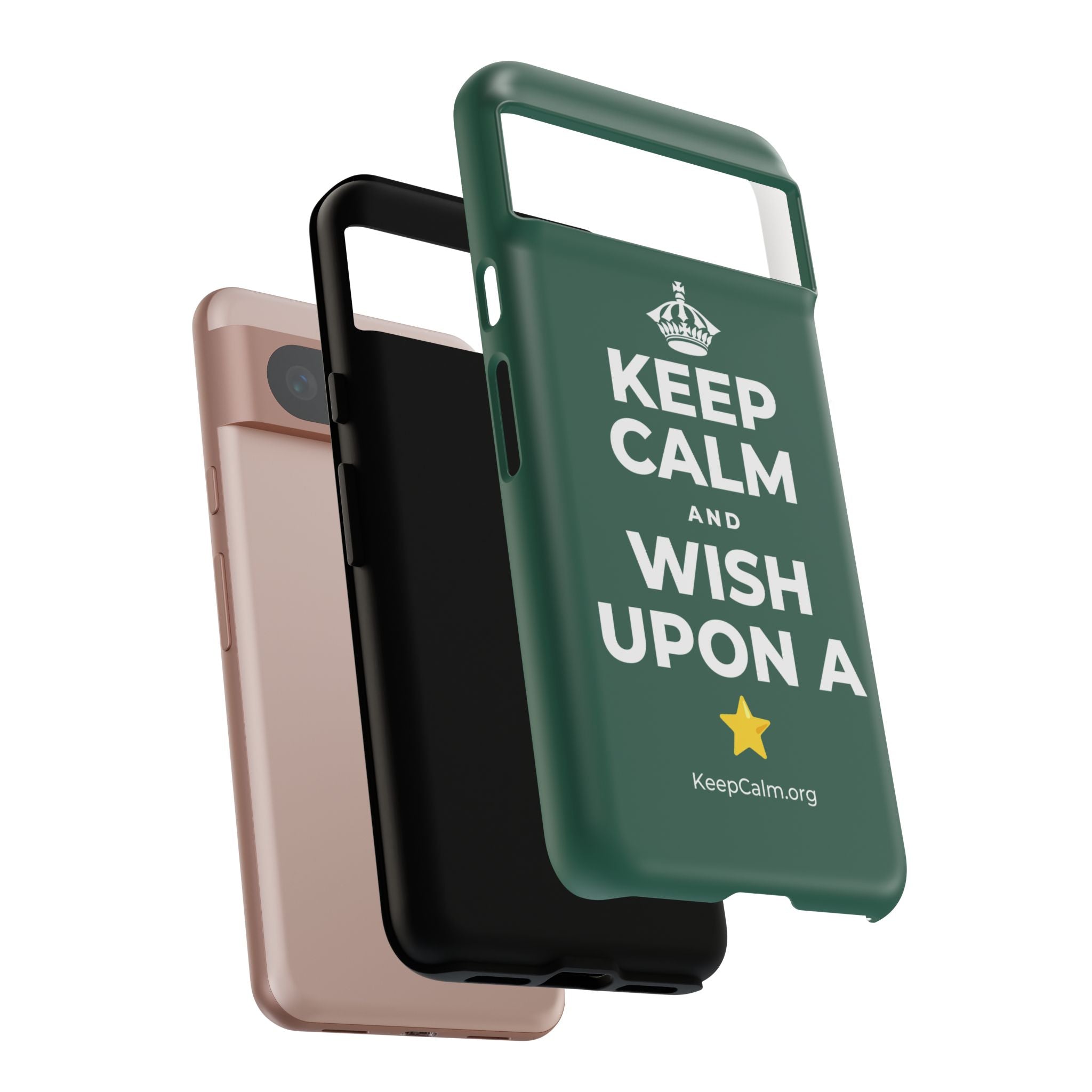 KEEP CALM AND WISH UPON A ⭐ Phone Case