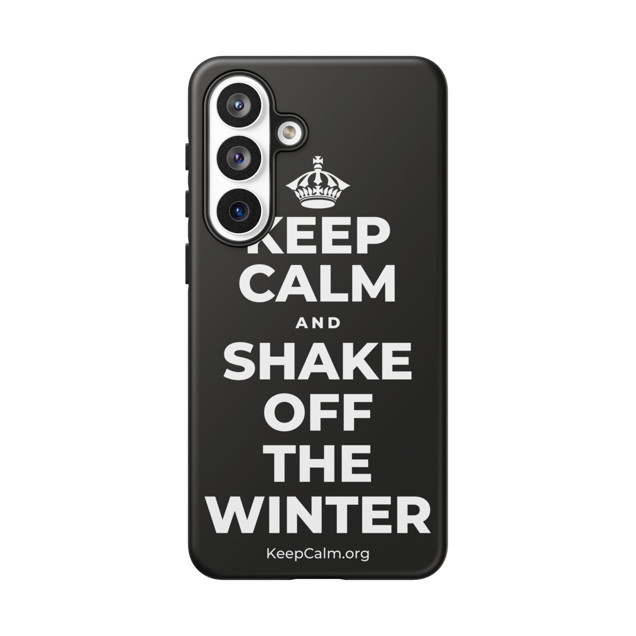 KEEP CALM AND SHAKE OFF THE WINTER Phone Case