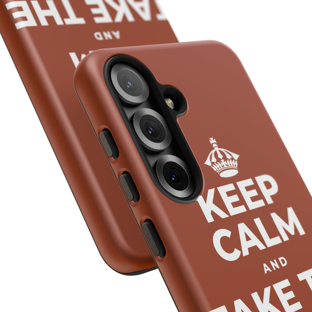 KEEP CALM AND TAKE THE VICTORY LAP Phone Case