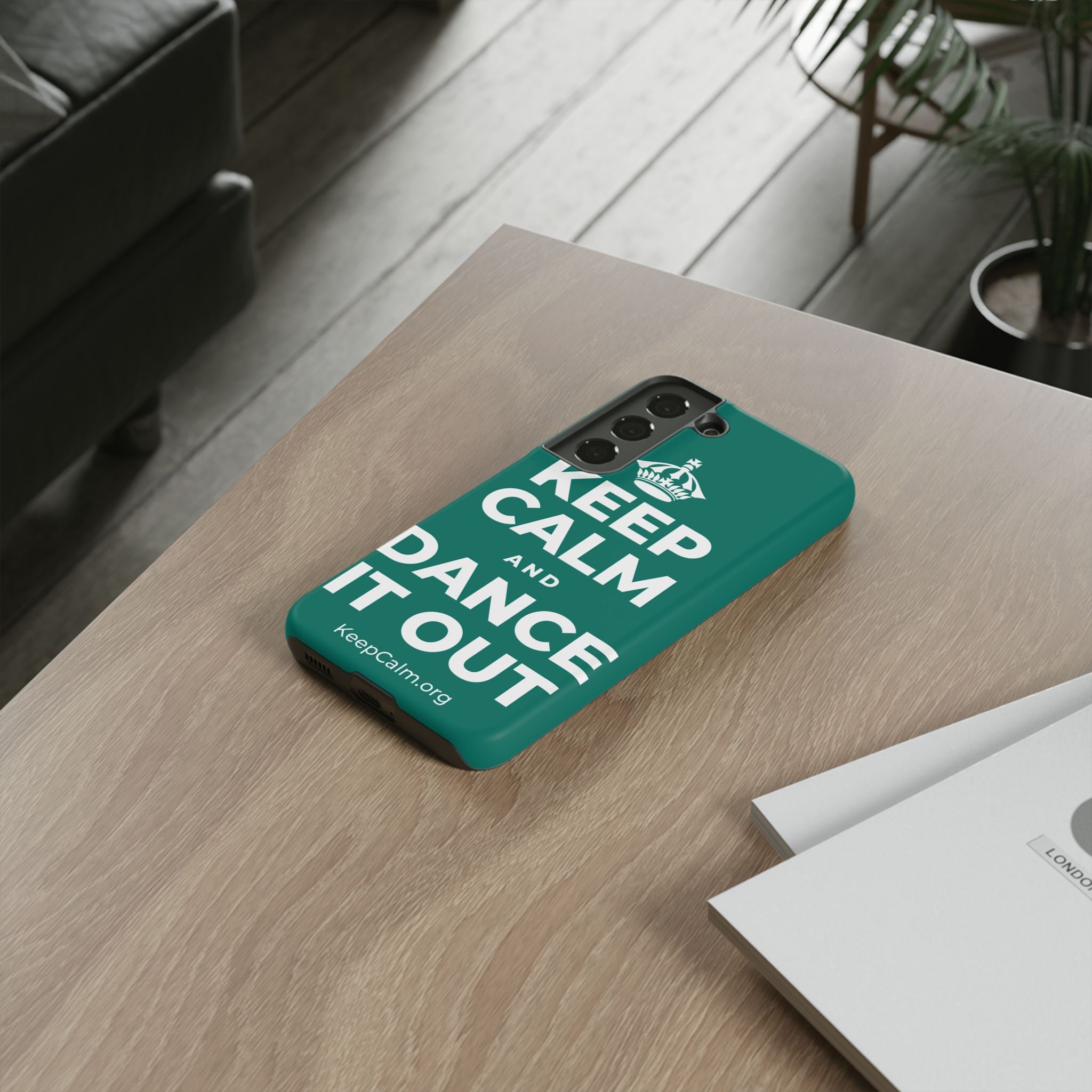 KEEP CALM AND DANCE IT OUT Phone Case