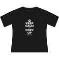 KEEP CALM AND COZY UP Women's Raglan Tee