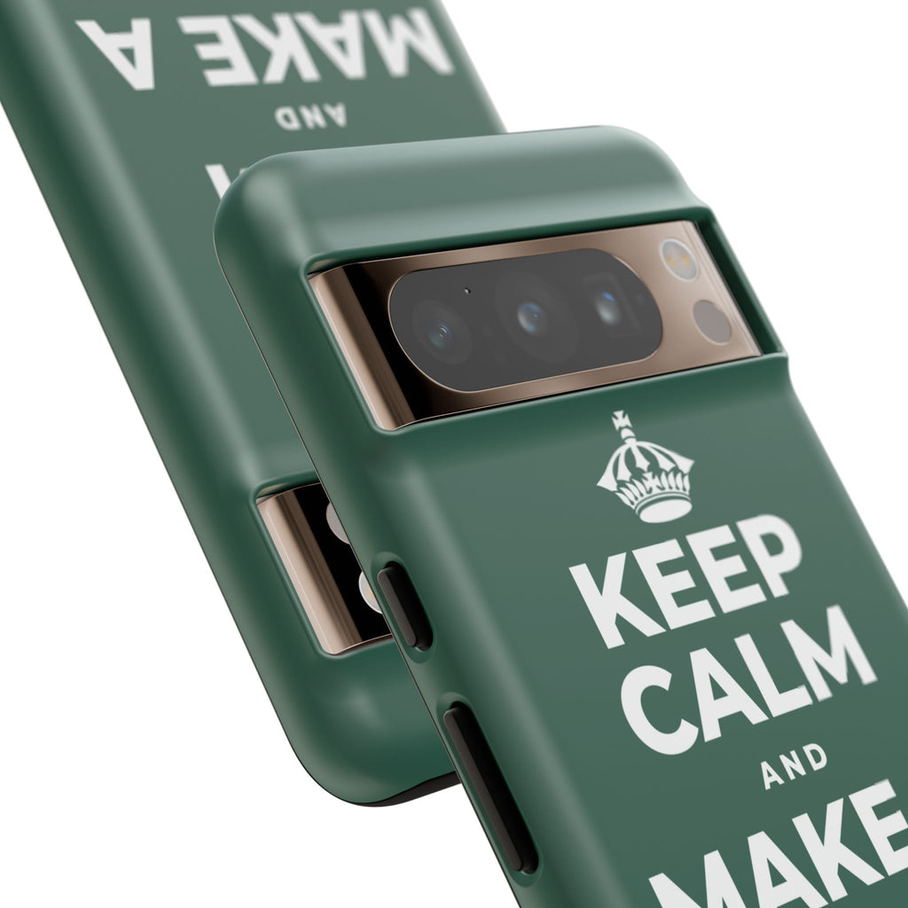KEEP CALM AND MAKE A HAPPY MEMORY Phone Case