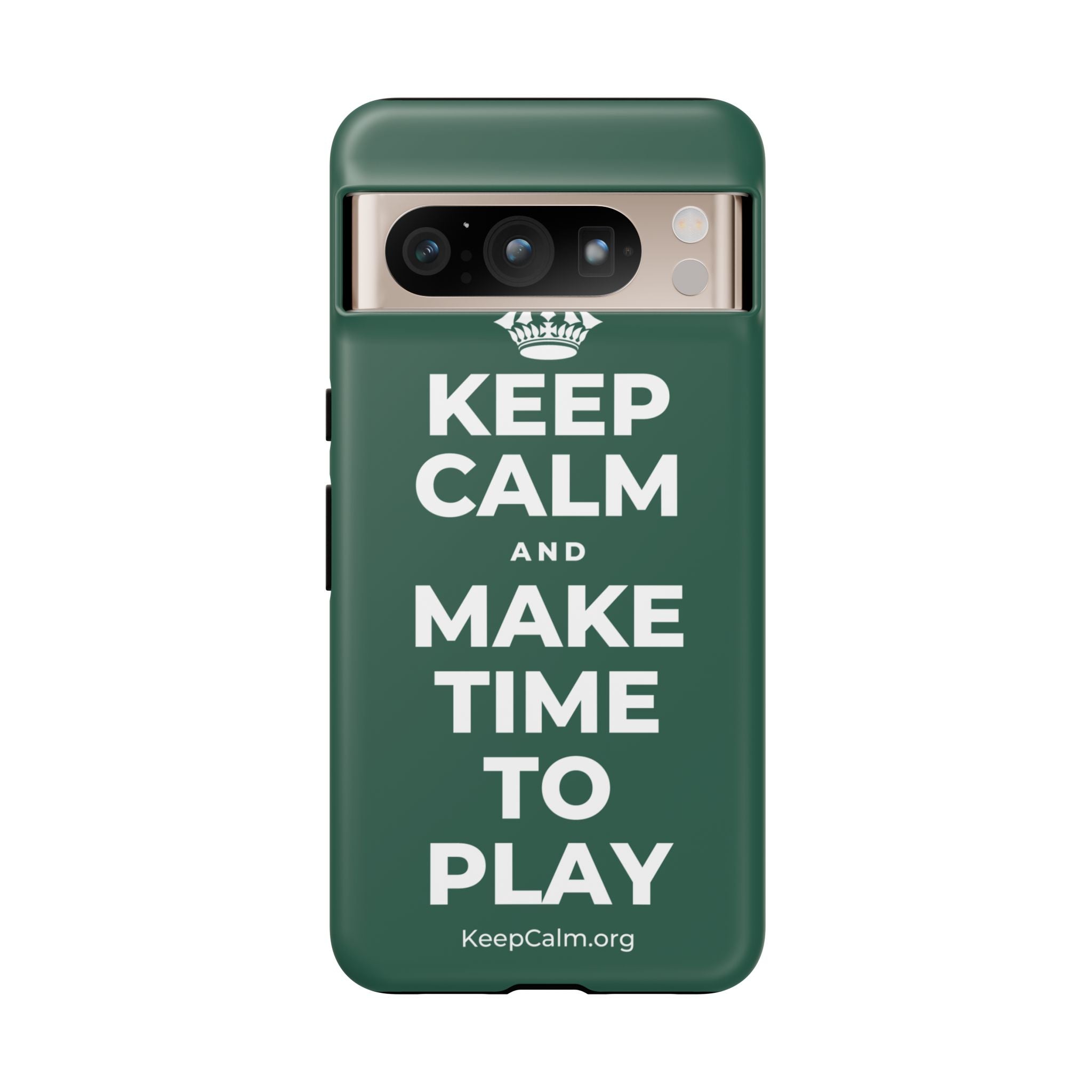 KEEP CALM AND MAKE TIME TO PLAY Phone Case