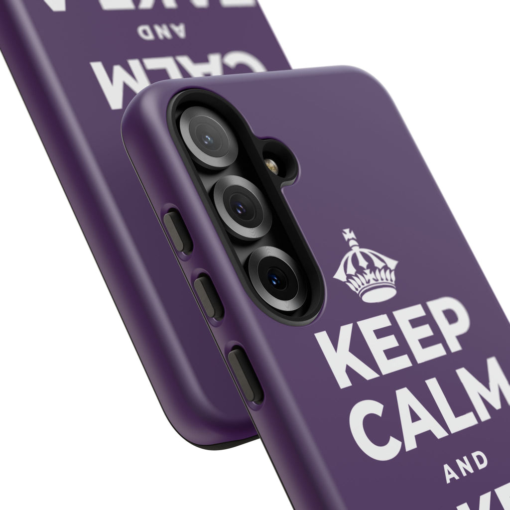 KEEP CALM AND TAKE A BREATH Phone Case