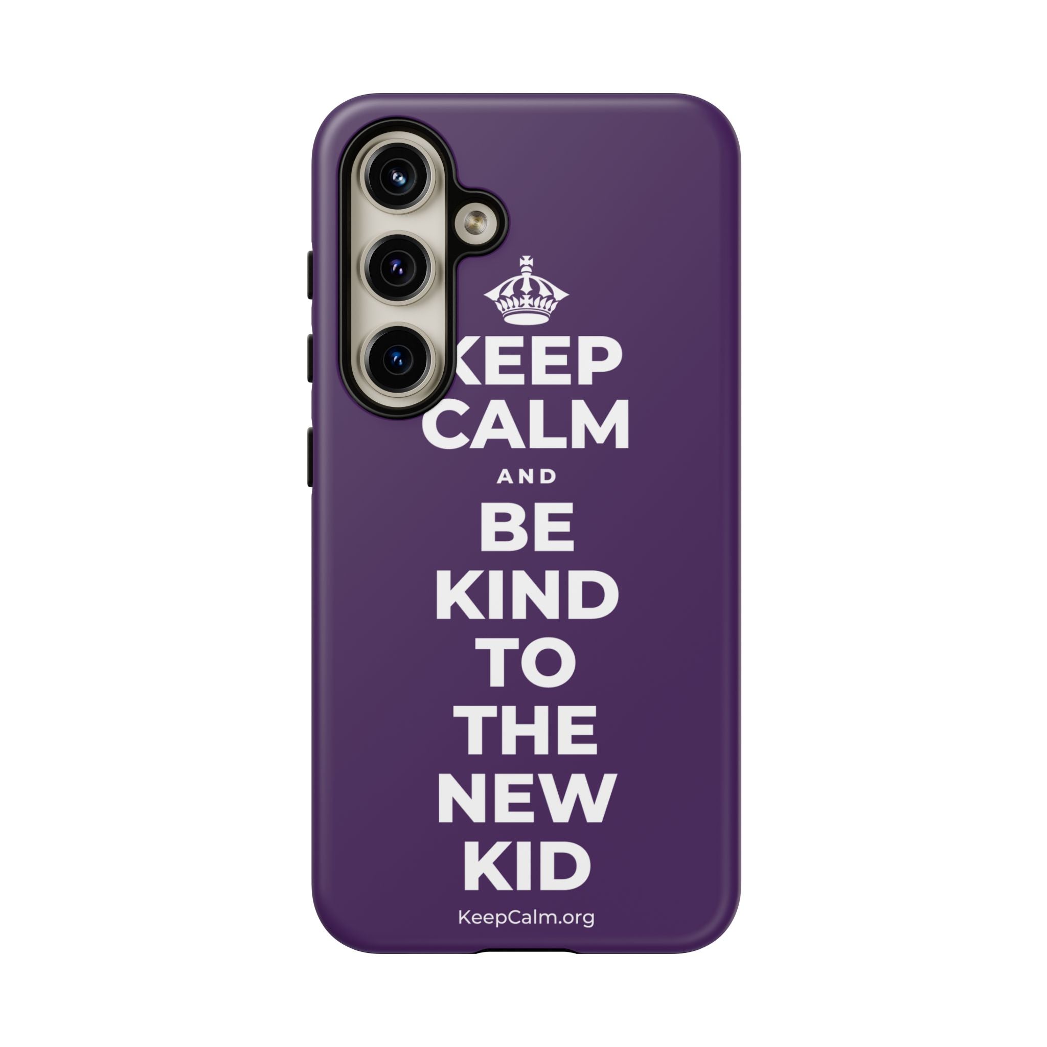 KEEP CALM AND BE KIND TO THE NEW KID Phone Case