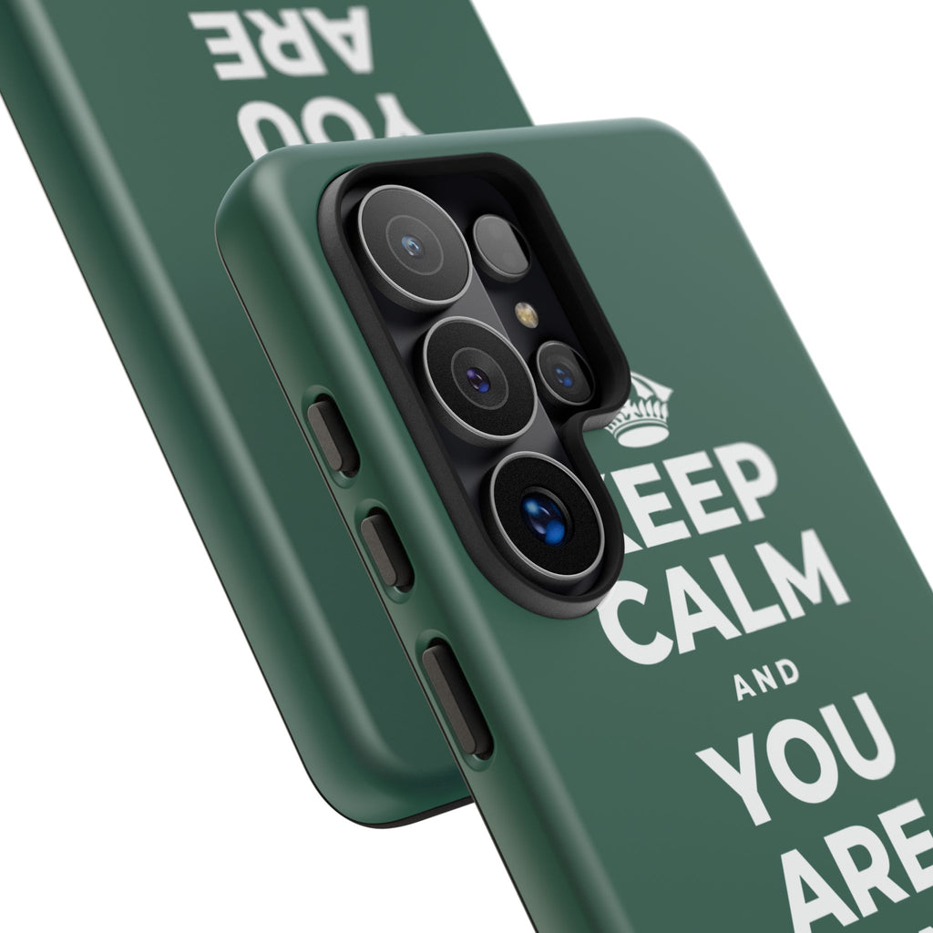 KEEP CALM AND YOU ARE DOING GREAT TODAY Phone Case