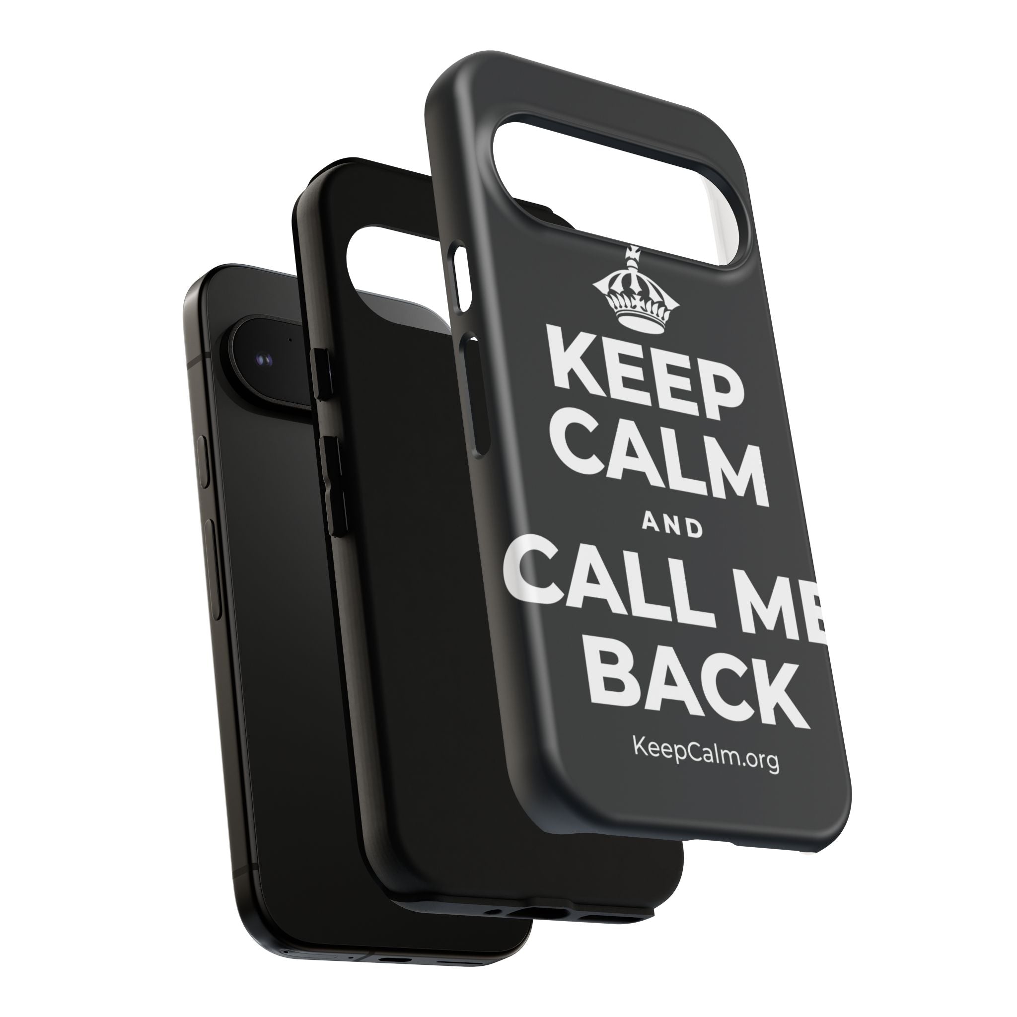 KEEP CALM AND CALL ME BACK Phone Case (Dark)