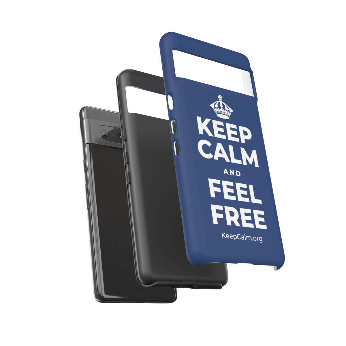 KEEP CALM AND FEEL FREE Phone Case