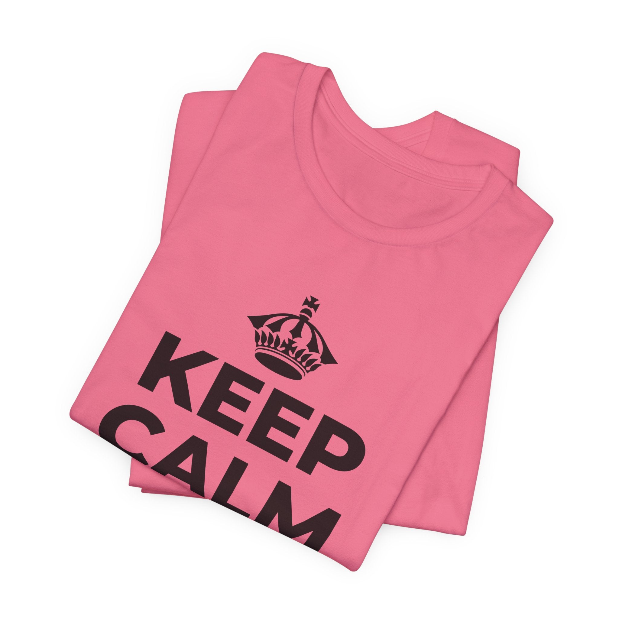 KEEP CALM AND SHINE T-Shirt (Military Green–Autumn)