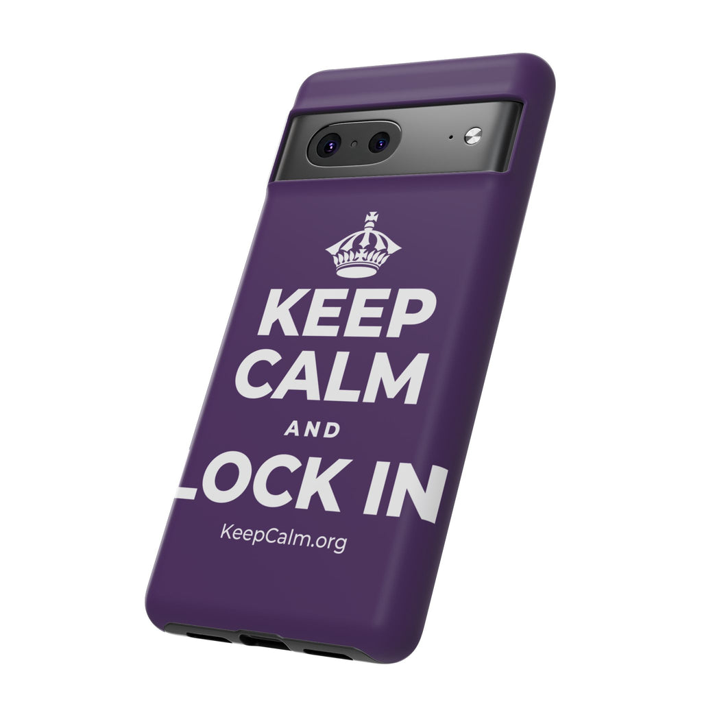 KEEP CALM AND LOCK IN Phone Case