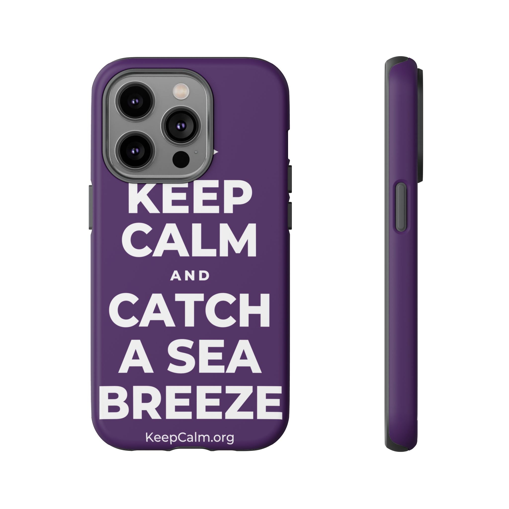 KEEP CALM AND CATCH A SEA BREEZE Phone Case