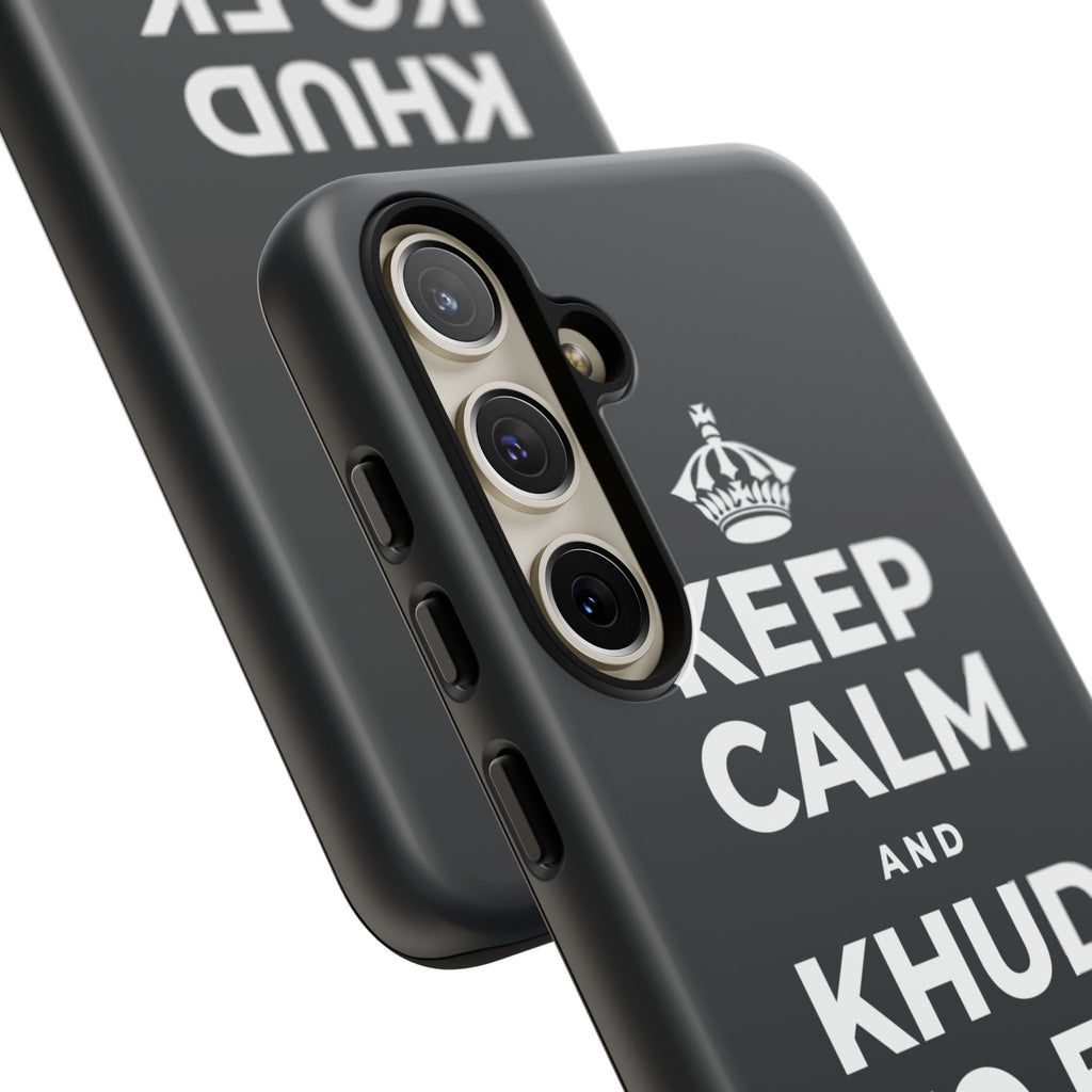 KEEP CALM AND KHUD KO EK BREAK DO Phone Case (Dark)