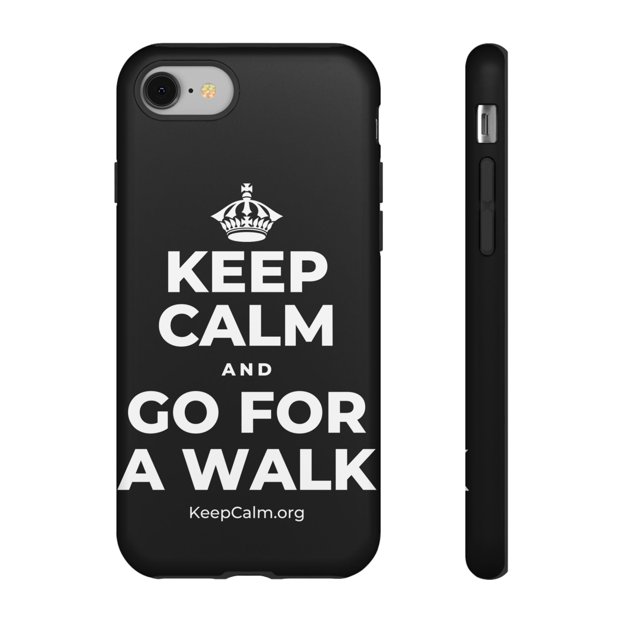 KEEP CALM AND GO FOR A WALK Phone Case