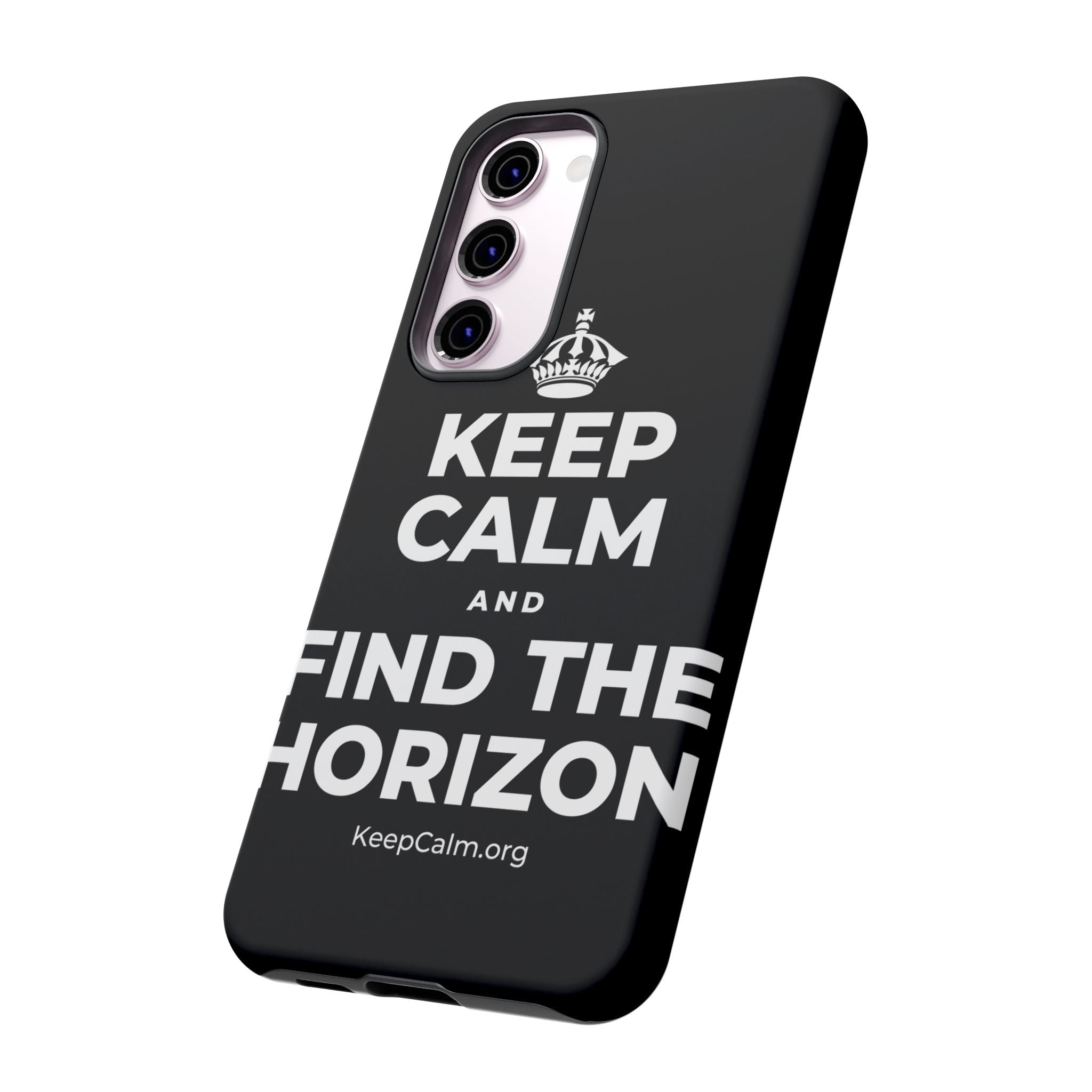 KEEP CALM AND FIND THE HORIZON Phone Case