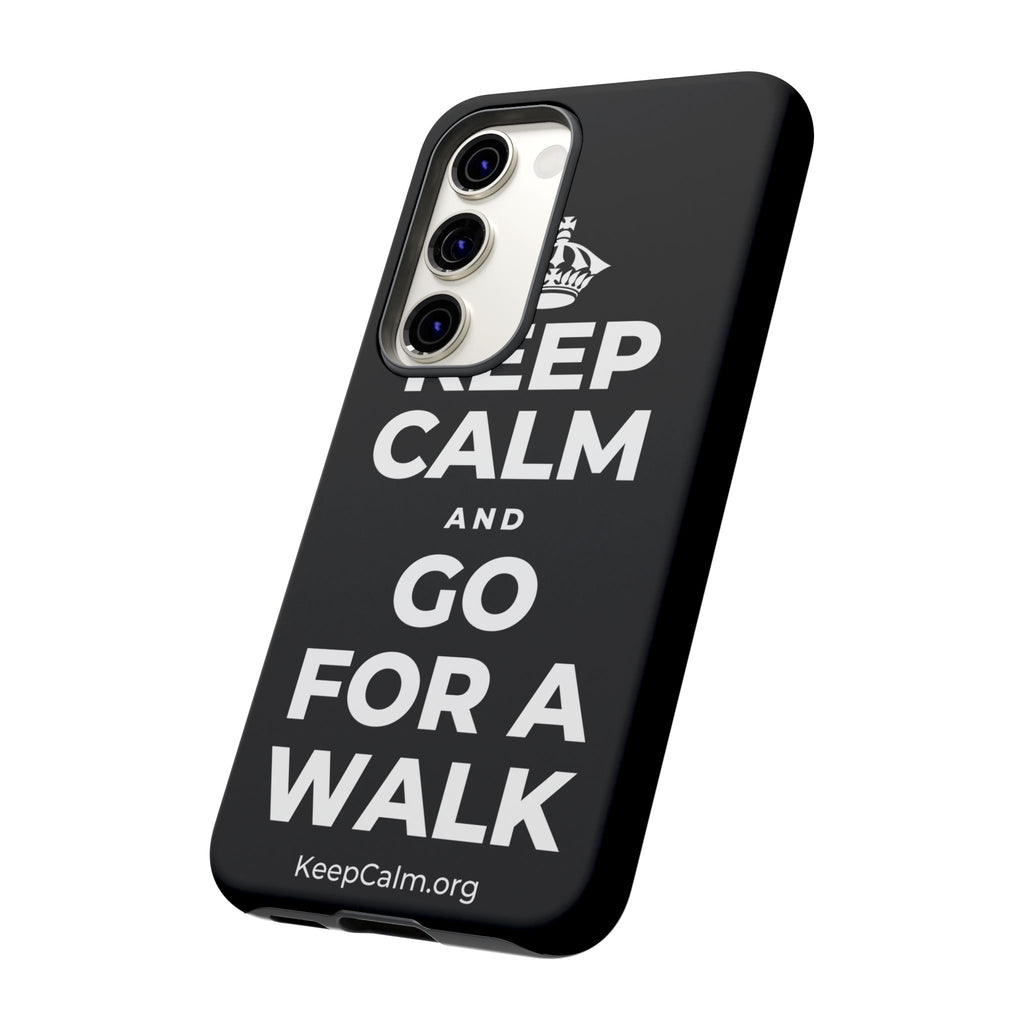 KEEP CALM AND GO FOR A WALK Phone Case