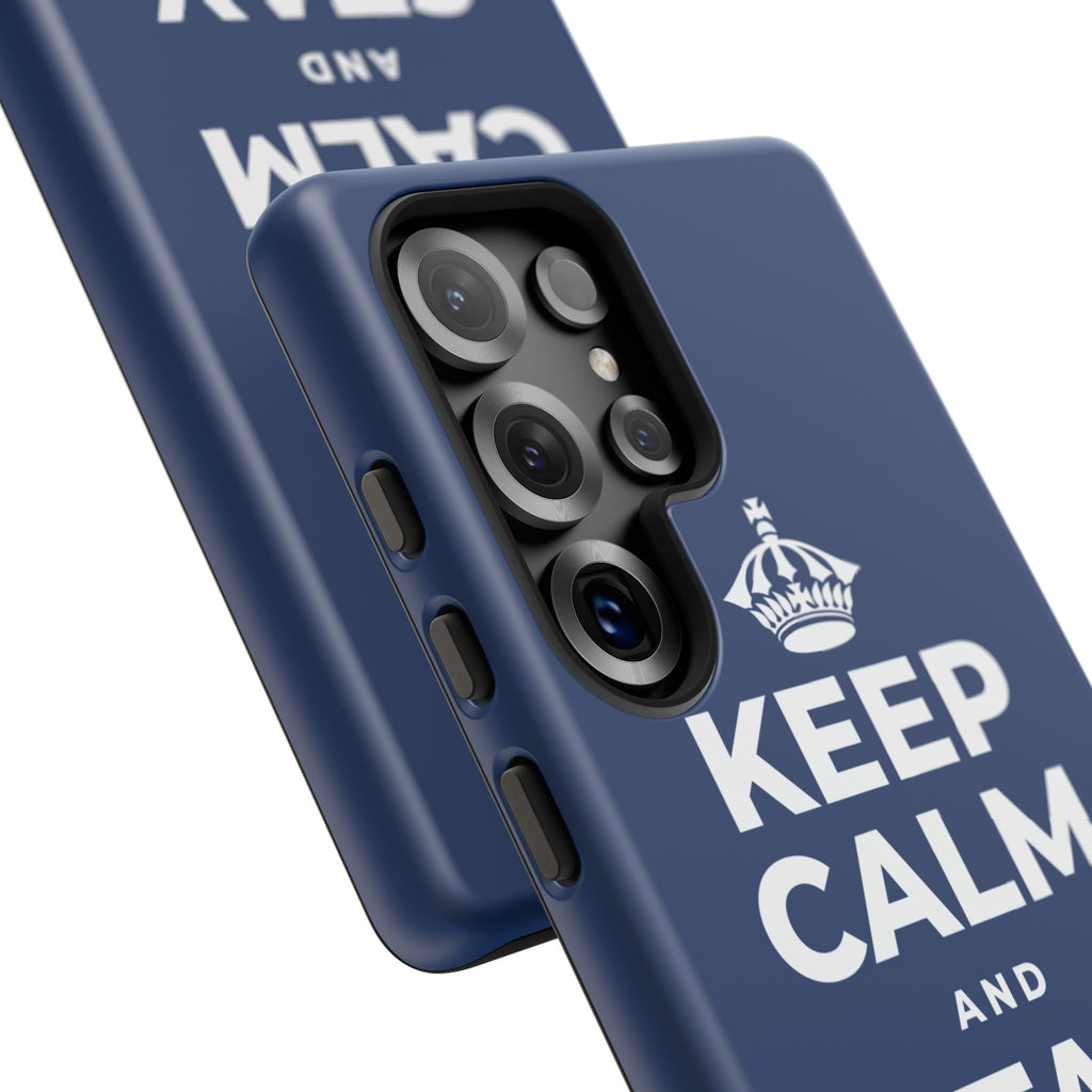KEEP CALM AND STAY CURIOUS Phone Case