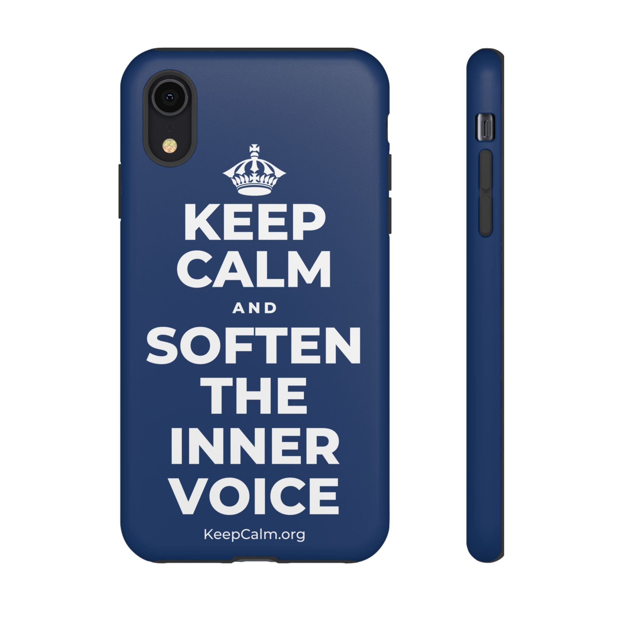 KEEP CALM AND SOFTEN THE INNER VOICE Phone Case