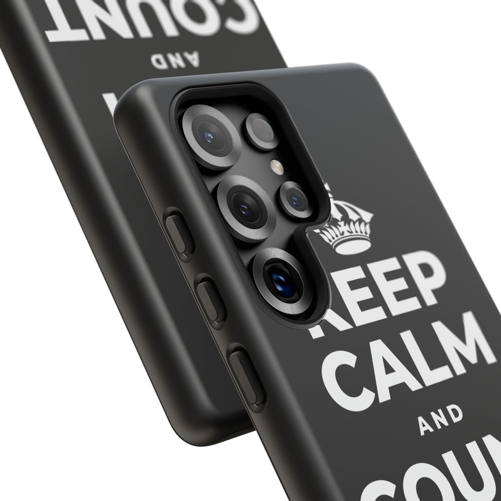 KEEP CALM AND COUNT SMALL WINS Phone Case