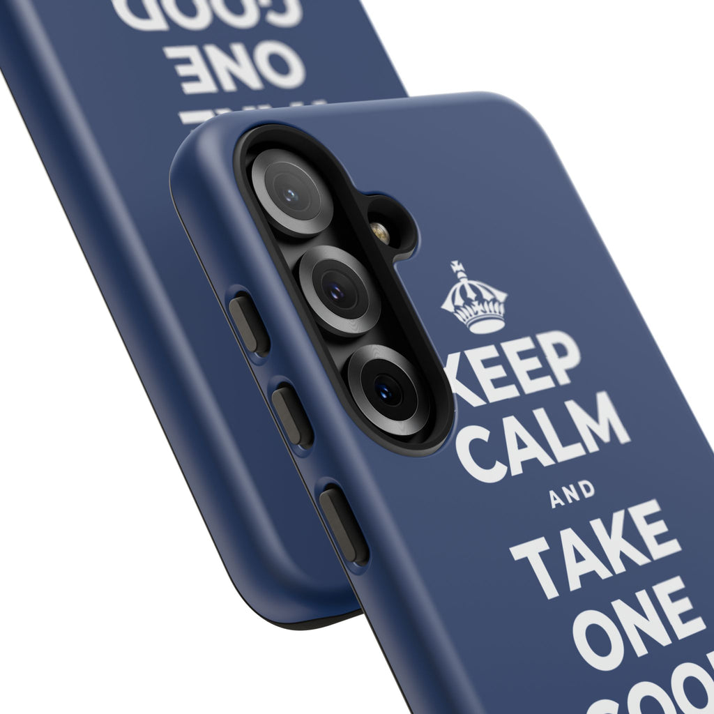 KEEP CALM AND TAKE ONE GOOD DAY AT A TIME Phone Case