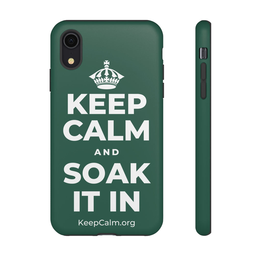 KEEP CALM AND SOAK IT IN Phone Case