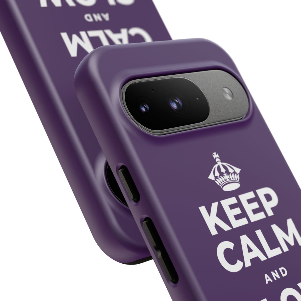 KEEP CALM AND GLOW TOGETHER Phone Case
