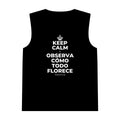 KEEP CALM Y OBSERVA CÓMO TODO FLORECE Tank Top