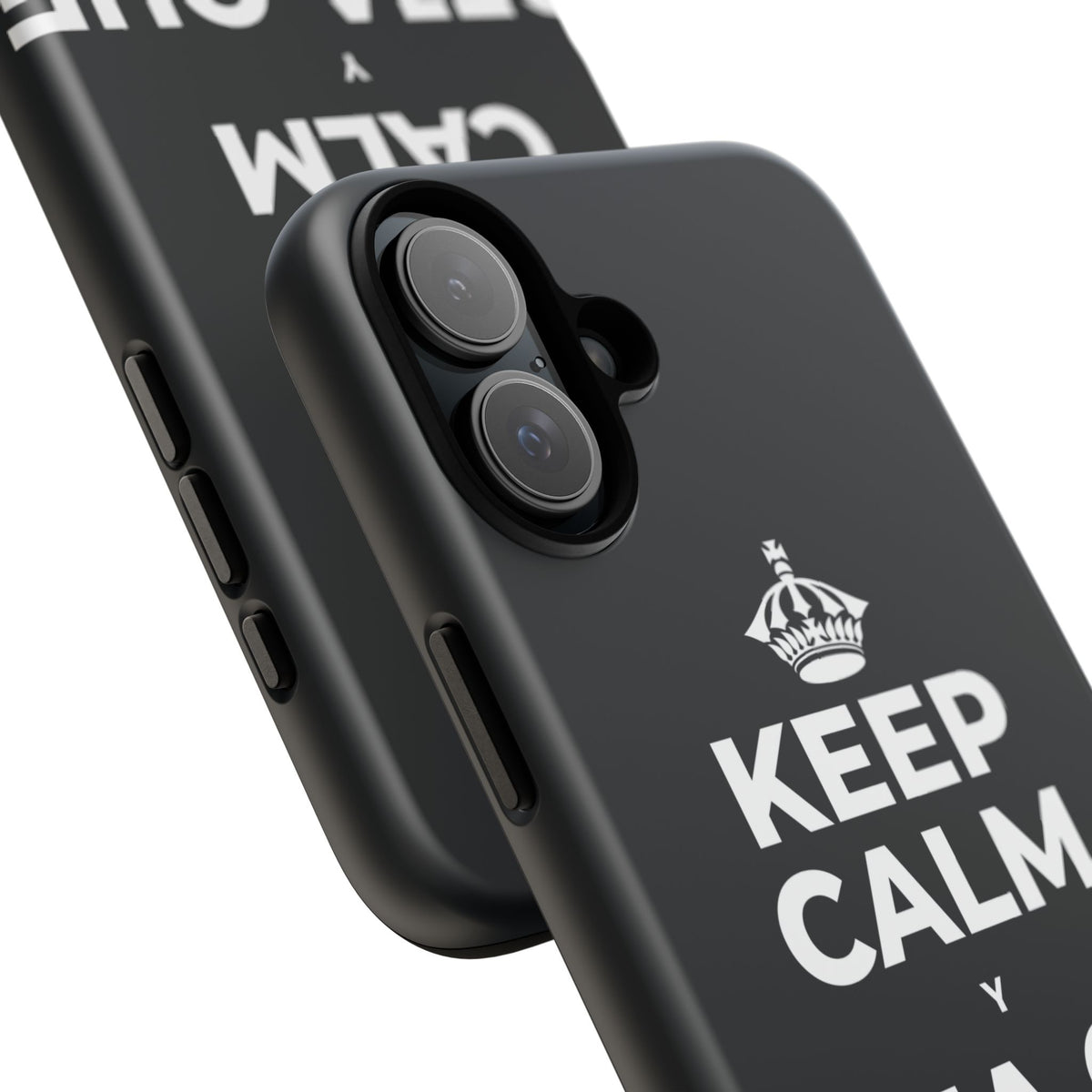 KEEP CALM Y DEJA QUE BASTE Phone Case (Dark)