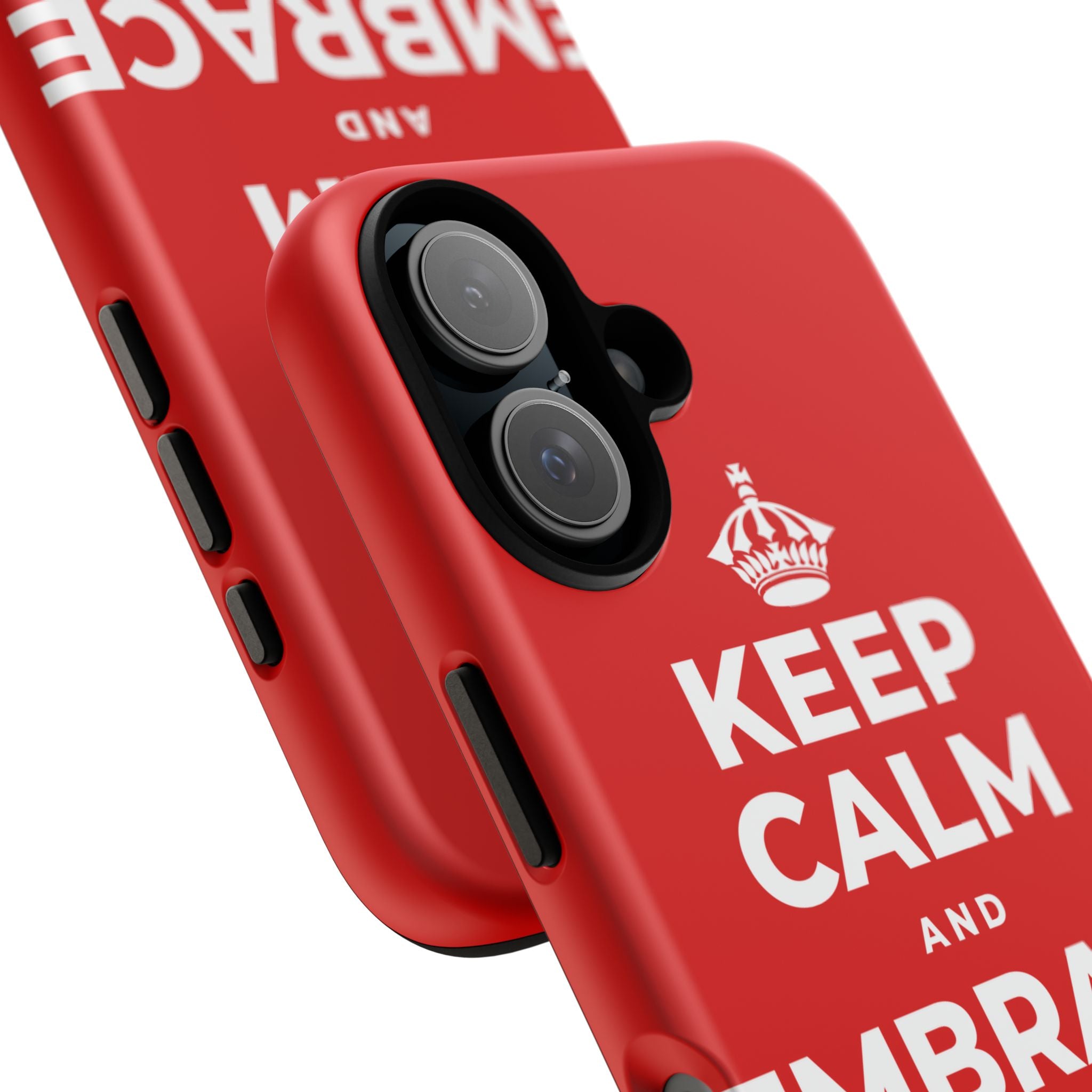 KEEP CALM AND EMBRACE THE CHANGE Phone Case