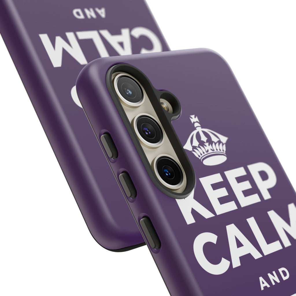 KEEP CALM AND TWIRL ONCE Phone Case