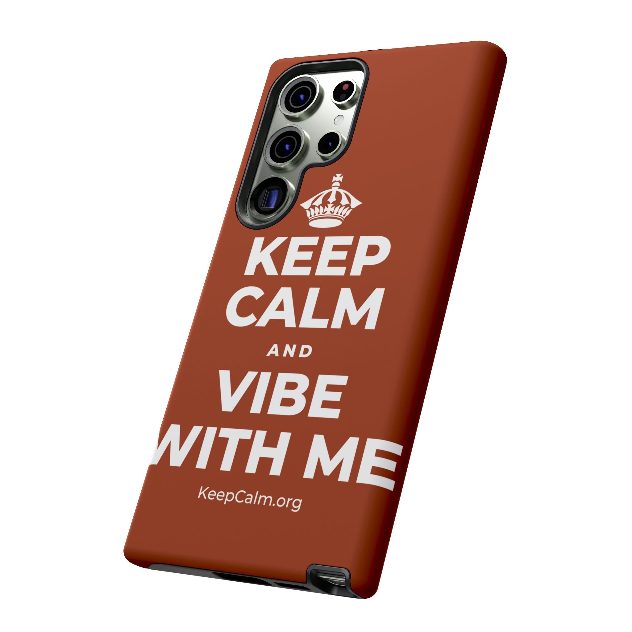 KEEP CALM AND VIBE WITH ME Phone Case
