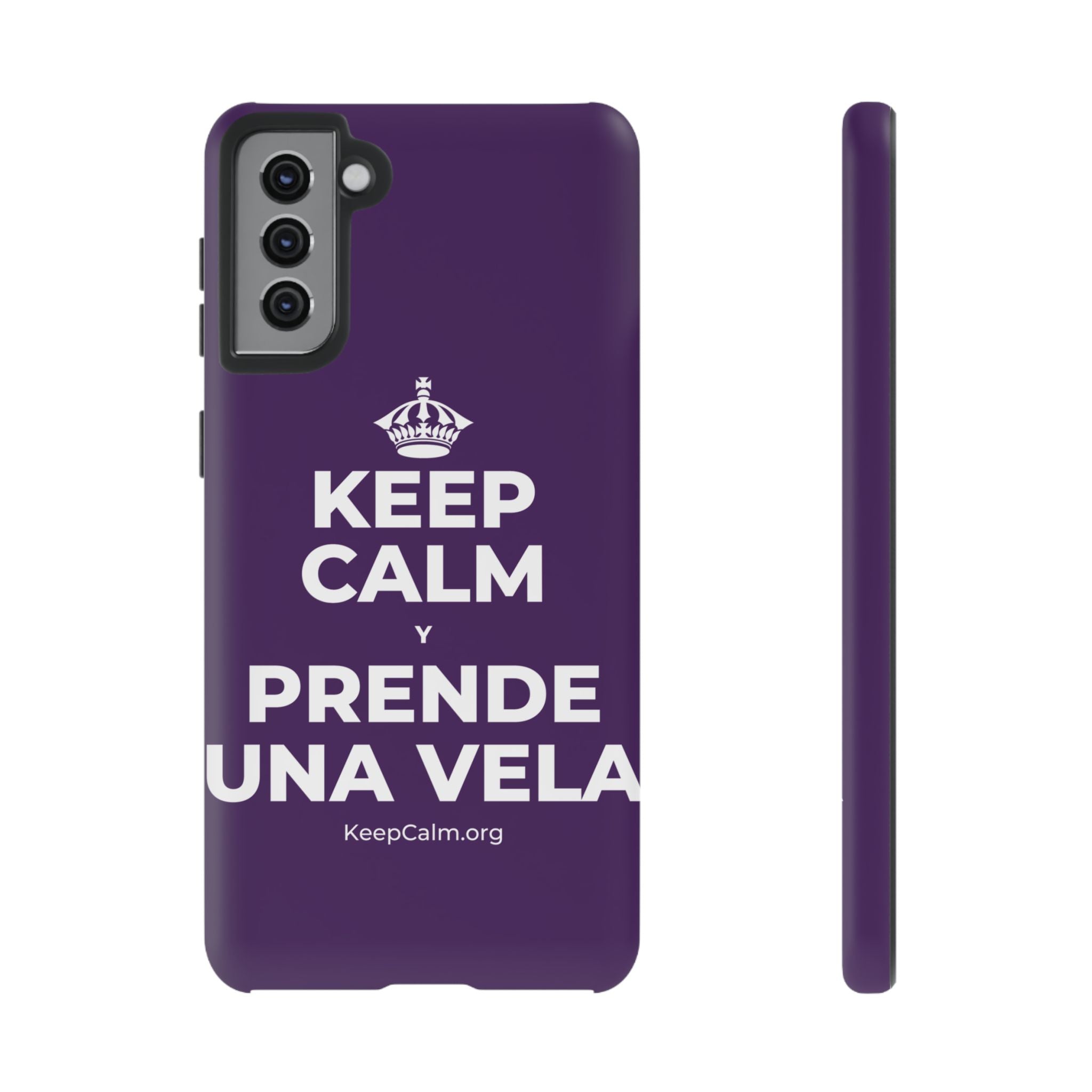 KEEP CALM Y PRENDE UNA VELA Phone Case