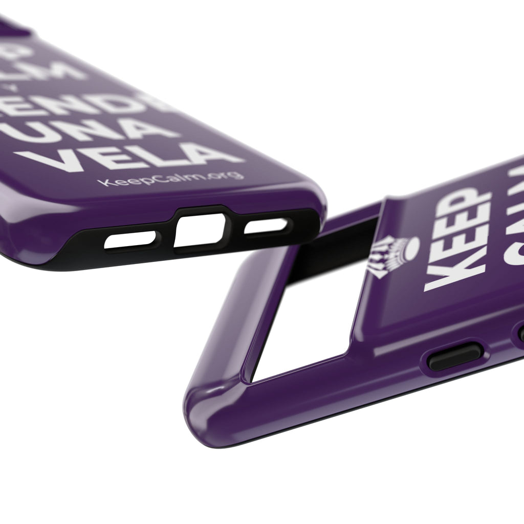 KEEP CALM Y PRENDE UNA VELA Phone Case