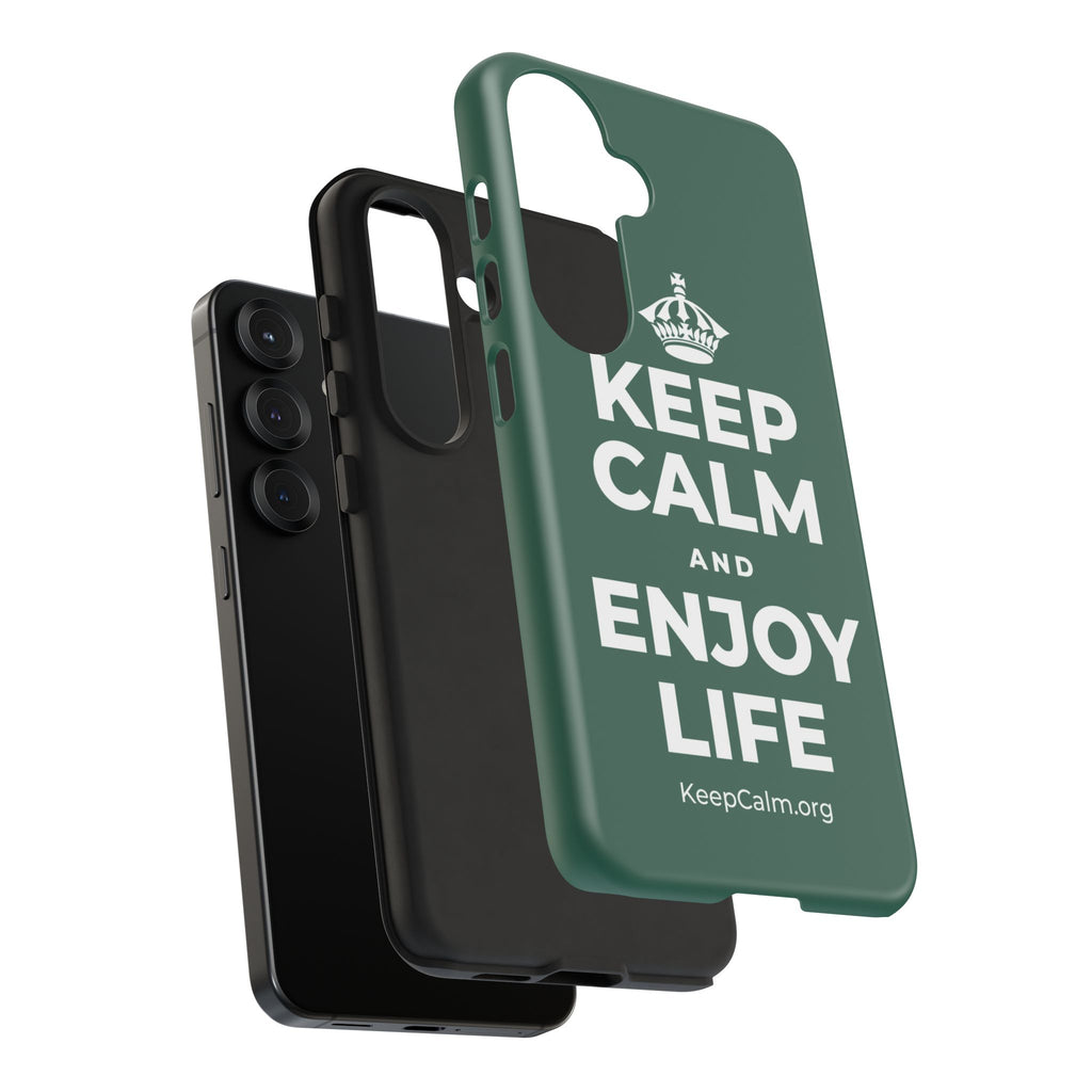 KEEP CALM AND ENJOY LIFE Phone Case