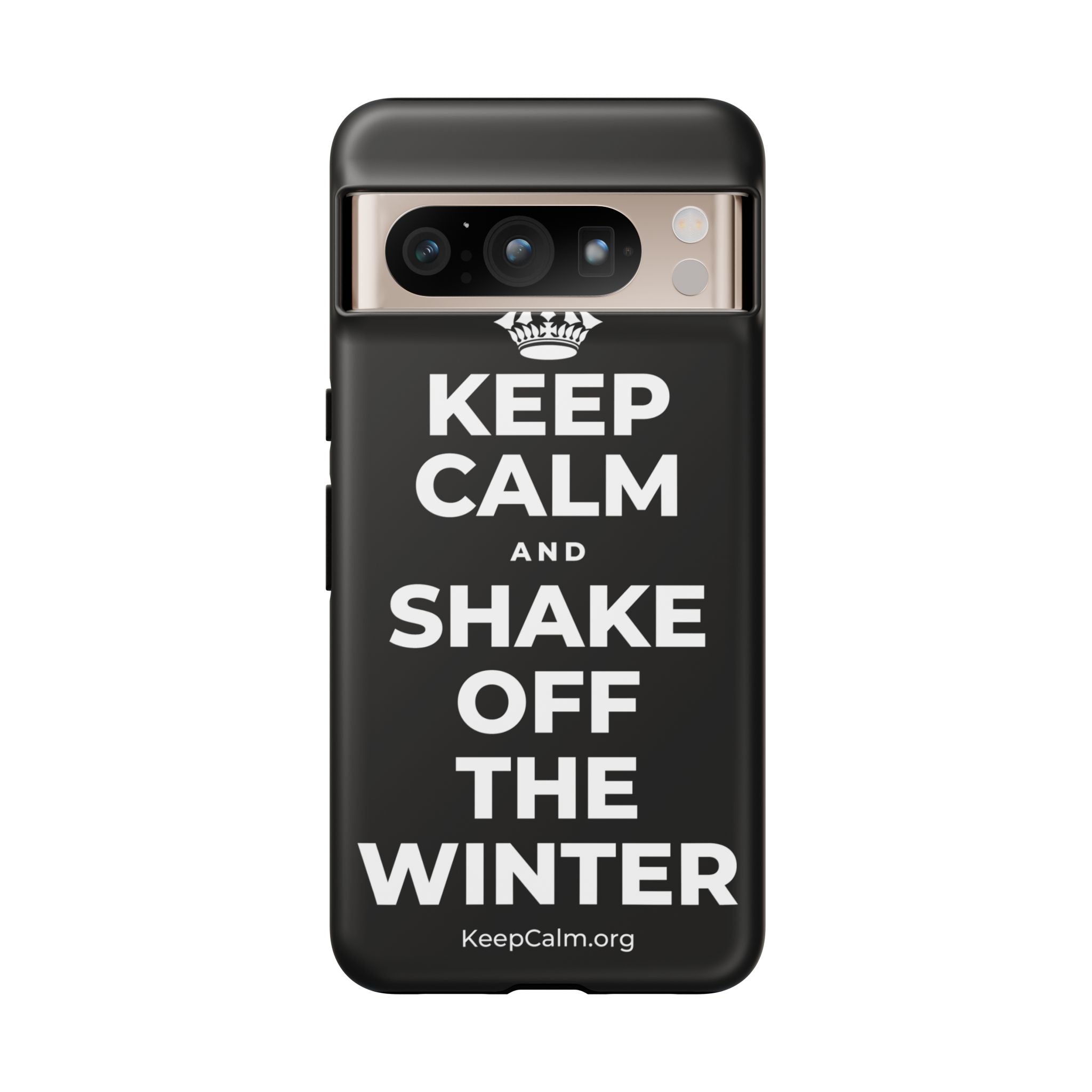 KEEP CALM AND SHAKE OFF THE WINTER Phone Case