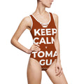 KEEP CALM Y TOMA AGUA One-Piece Swimsuit